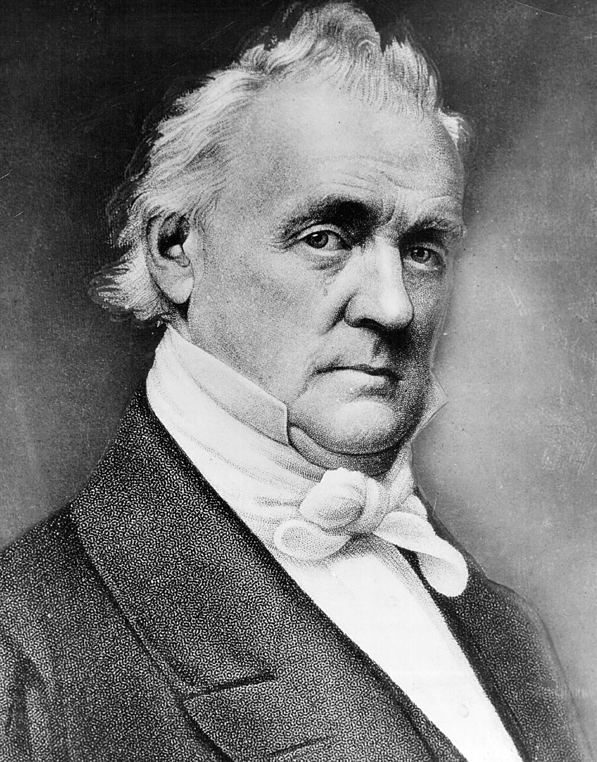 James Buchanan, the fifteenth president of the United States.