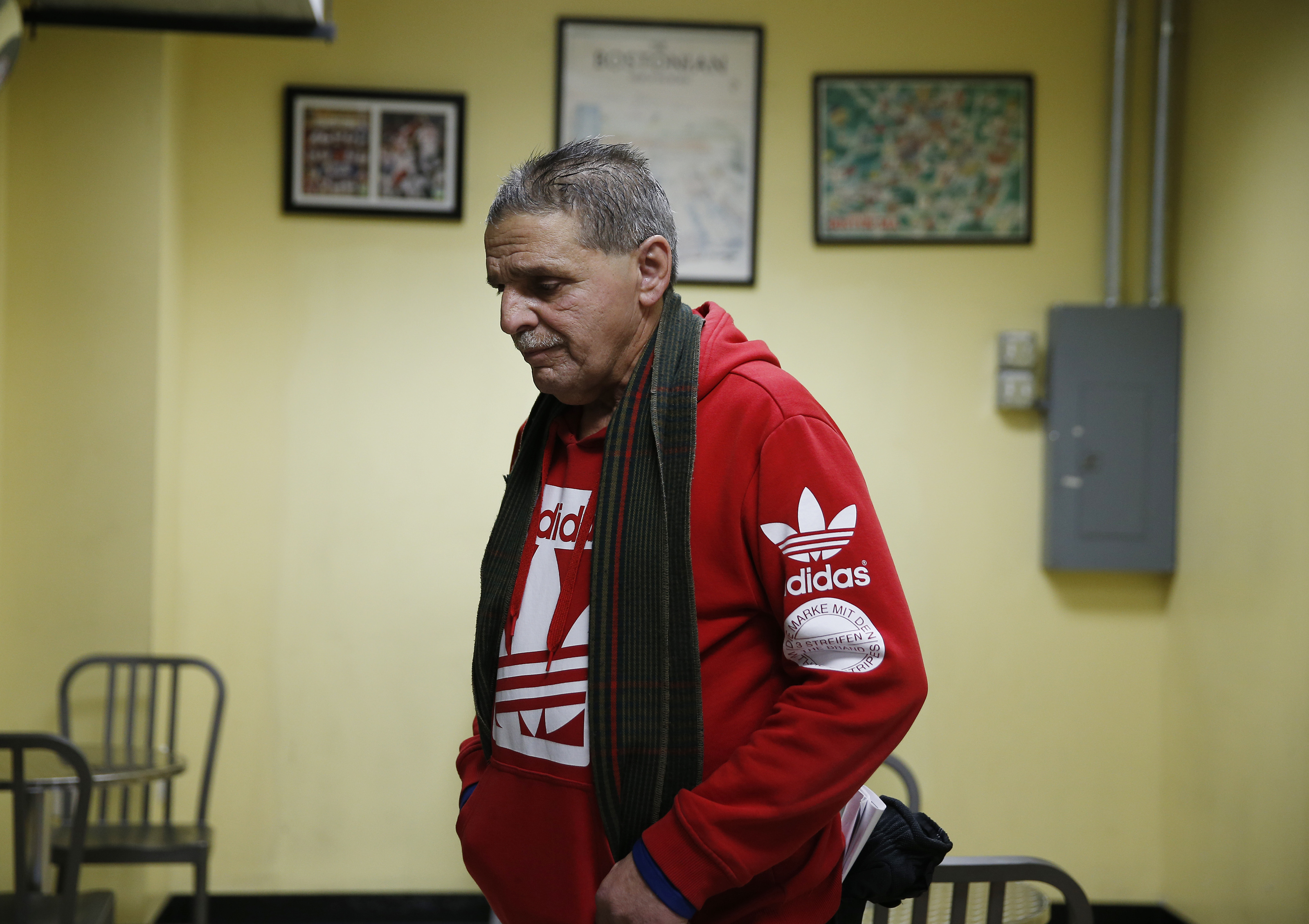Richard DePrimeo recounted being physically dragged out of North Station by a security guard.