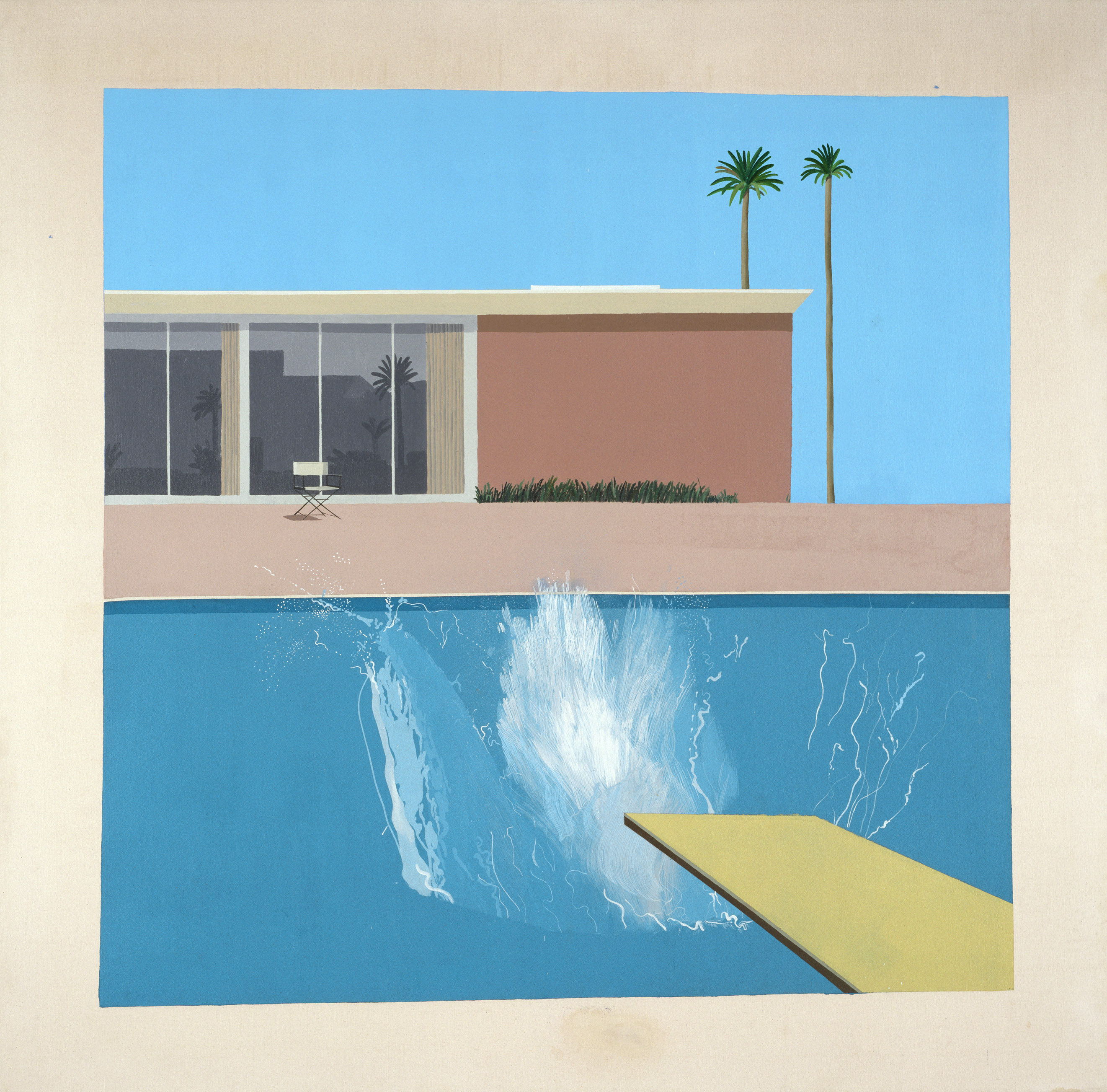 David Hockney’s “A Bigger Splash”