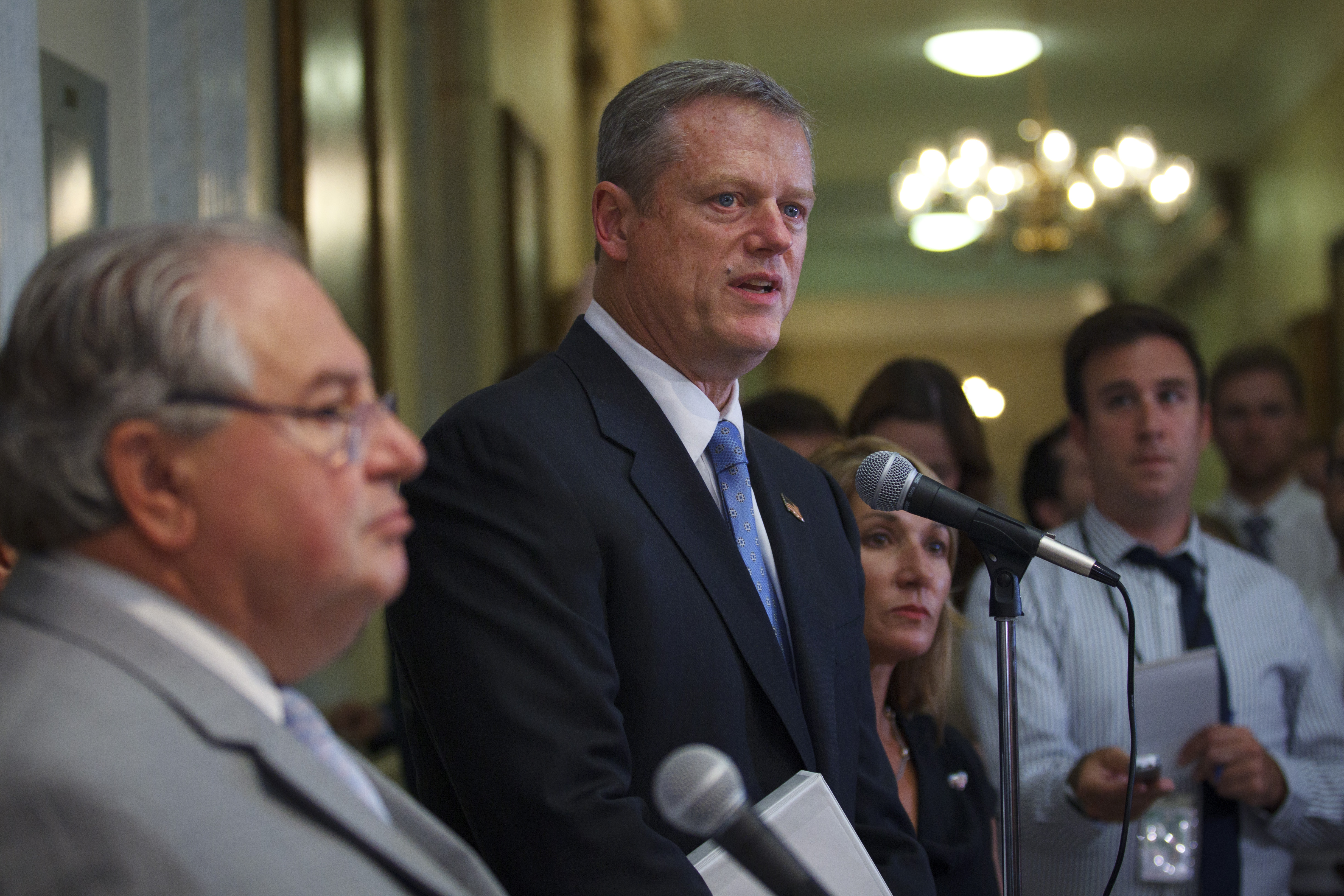 “I’m not going to question whatever decision the USOC makes,” Governor Charlie Baker said Monday afternoon, before the formal announcement.
