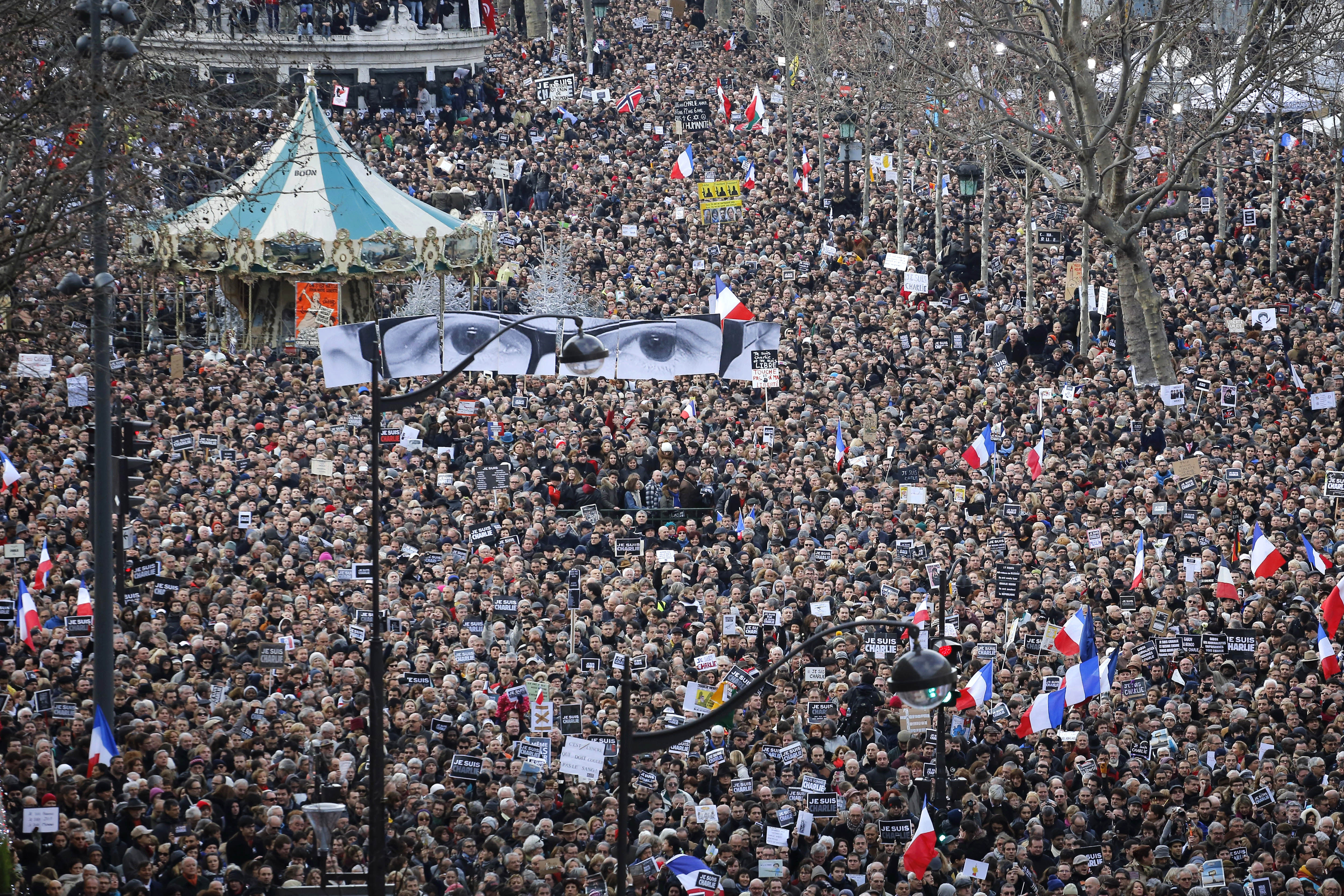 On Jan. 11, after terrorist attacks at the magazine Charlie Hebdo and at a kosher grocery store, thousands marched through Paris in a show of unity and defiance. Some students, however, refused to observe a national minute of silence commemorating the victims.