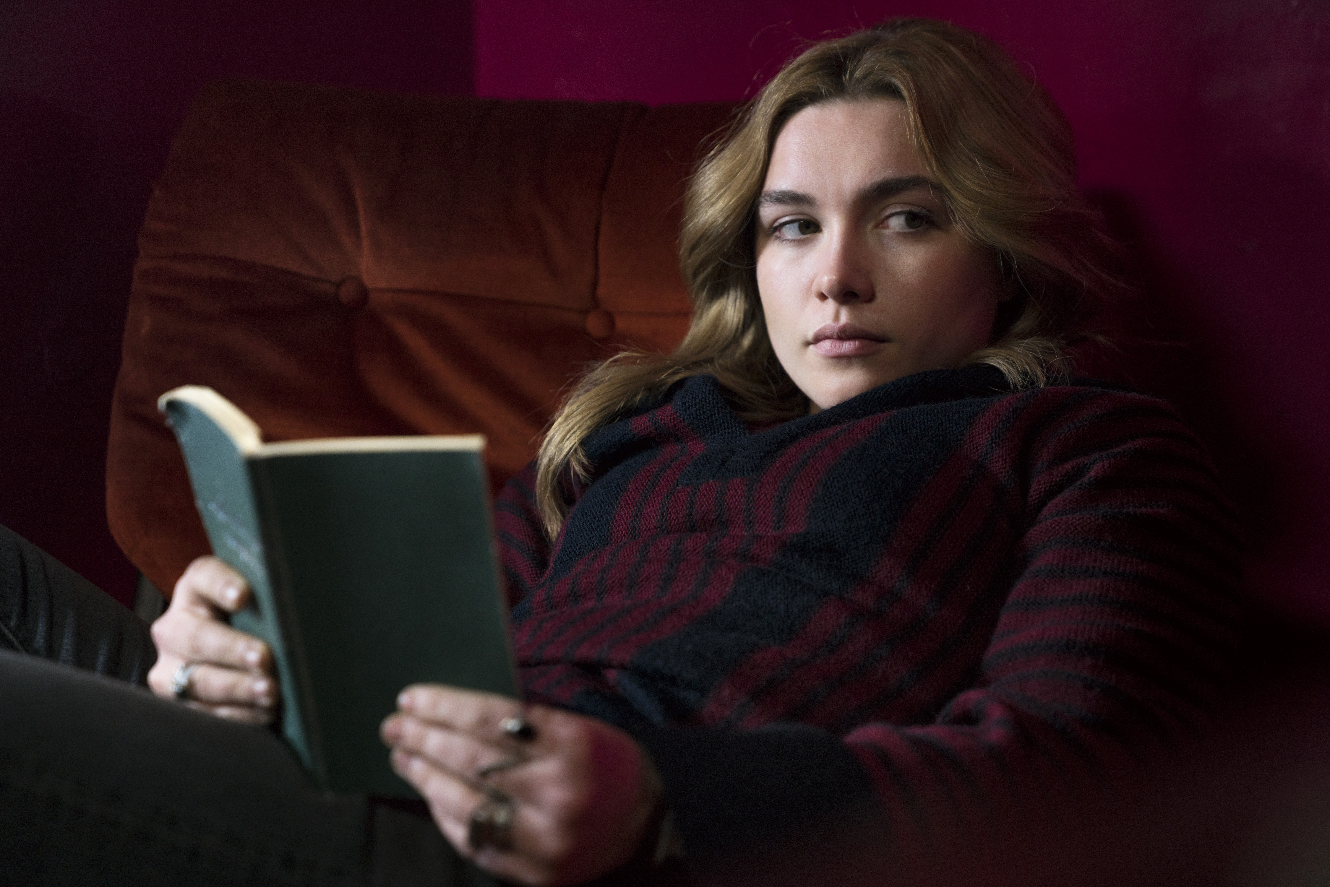 Florence Pugh as Charlie Ross in AMC’s The Little Drummer Girl.