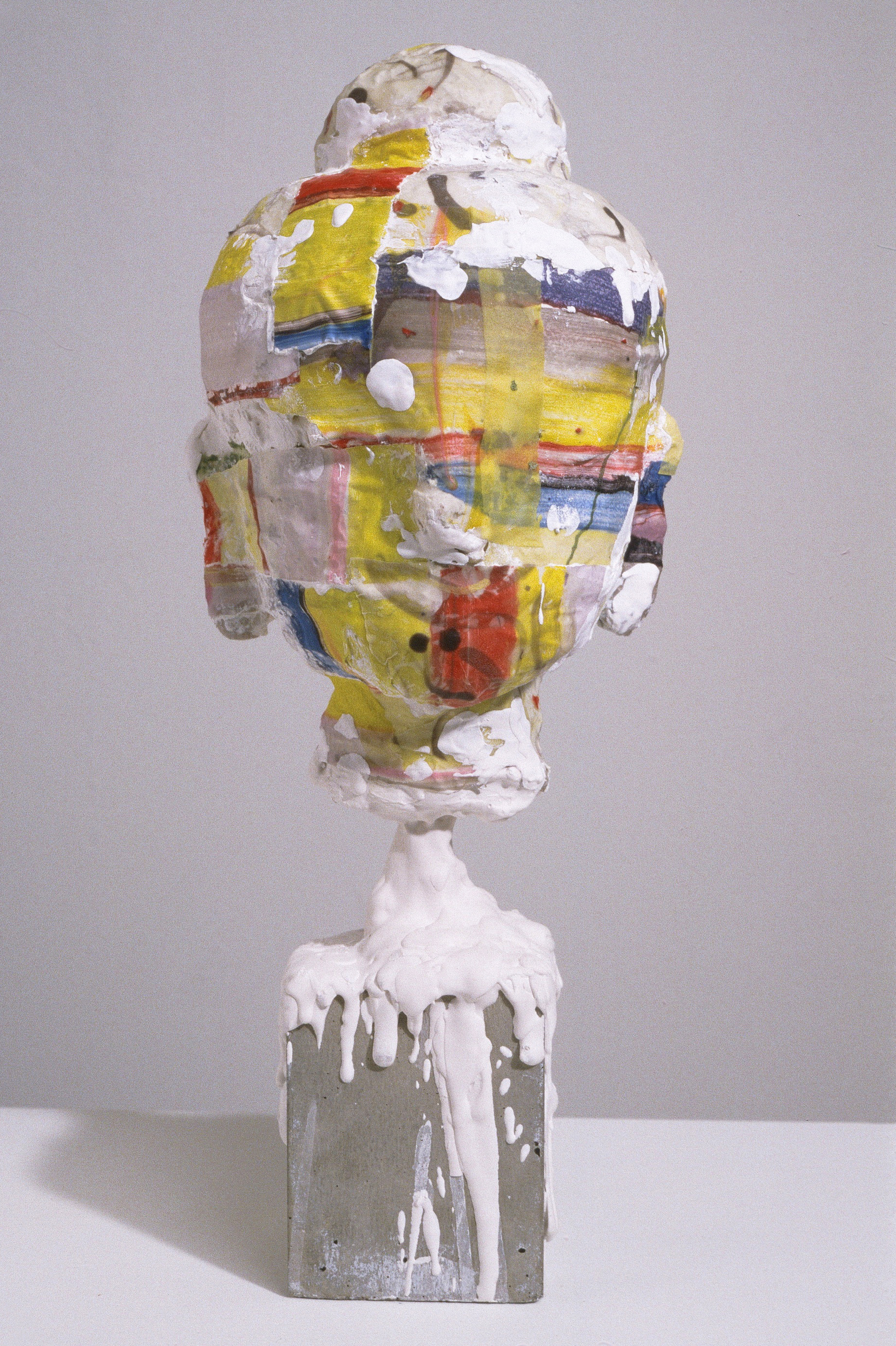 A ceramic sculpture by Arlene Shechet.