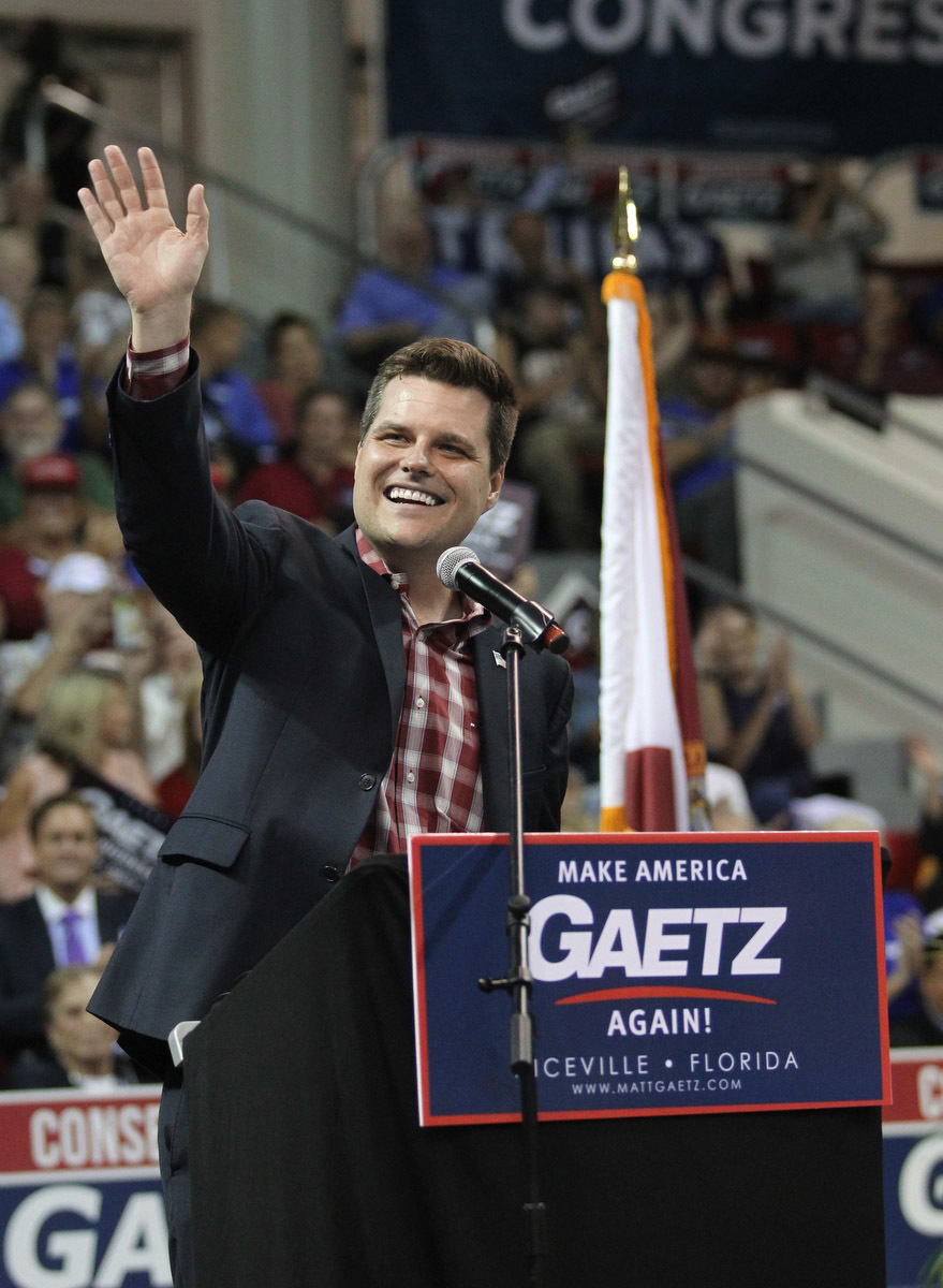 Florida Congressman Matt Gaetz.