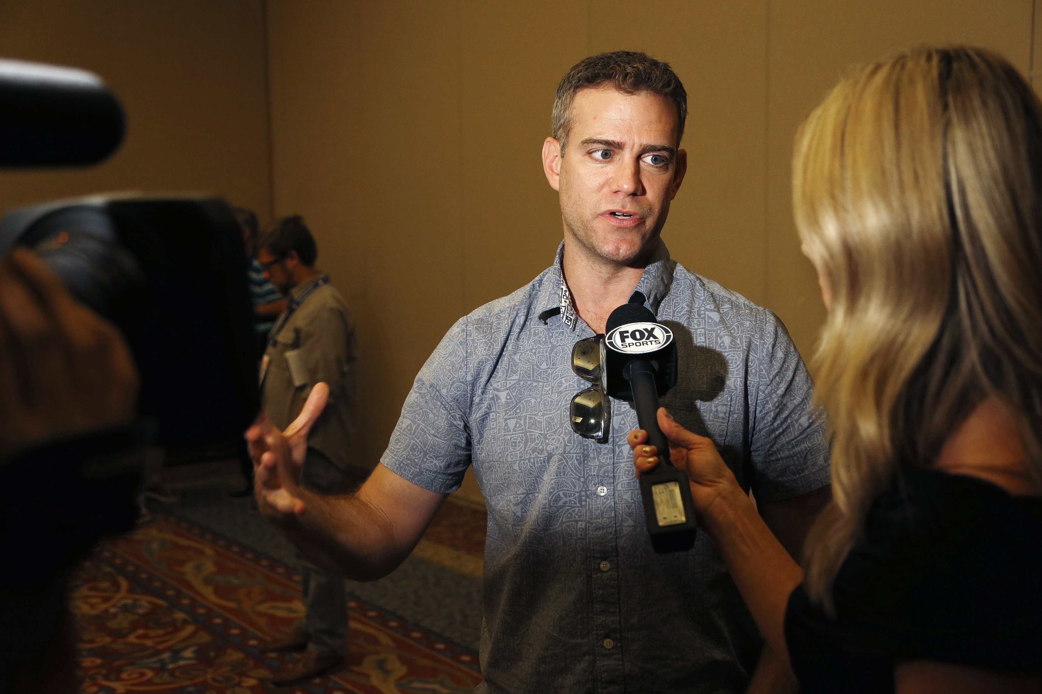 Theo Epstein attended the general managers meetings last week.