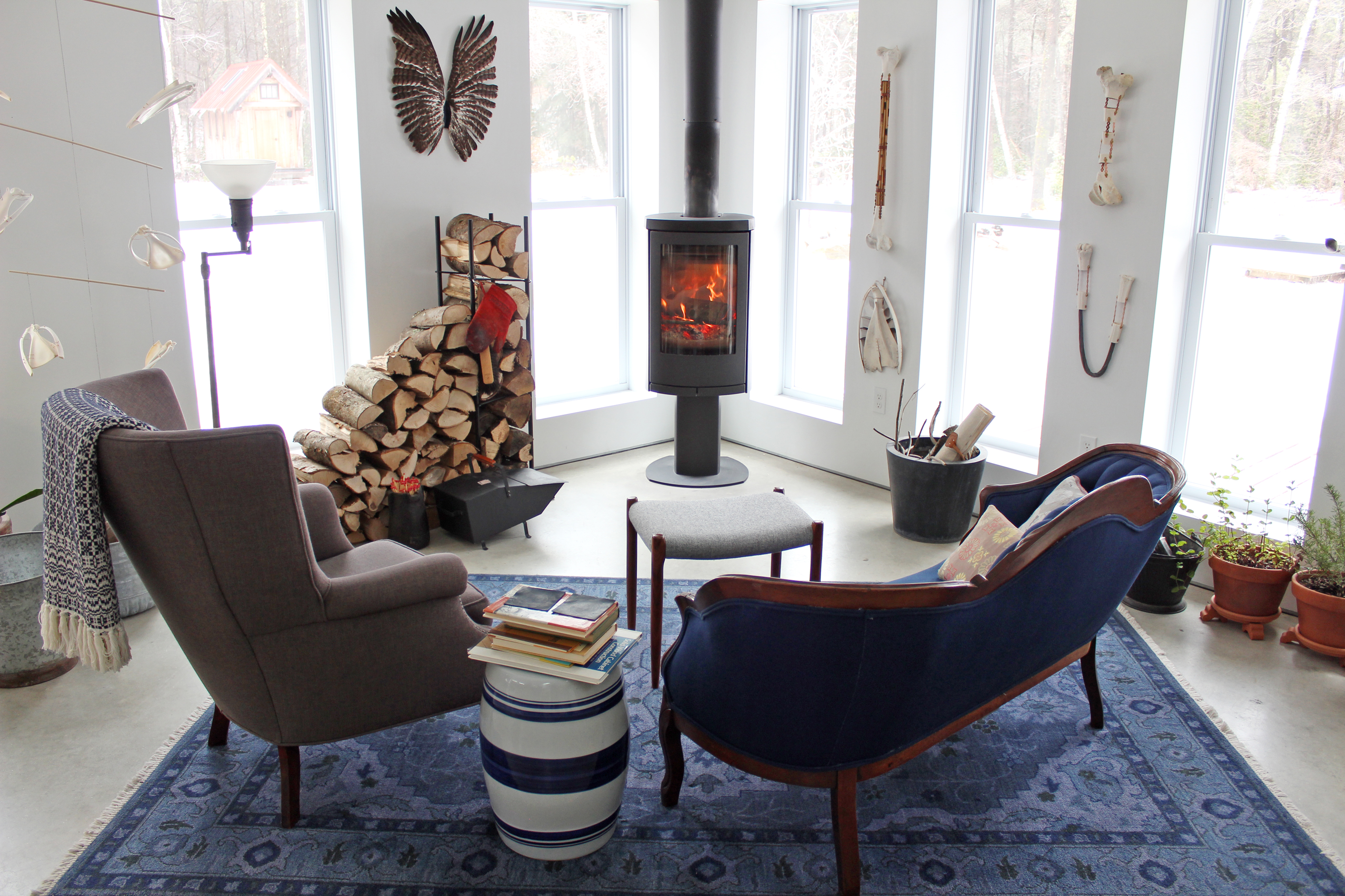 Opie's Shutesbury, Mass., workspace is dubbed Rumpus Studio.