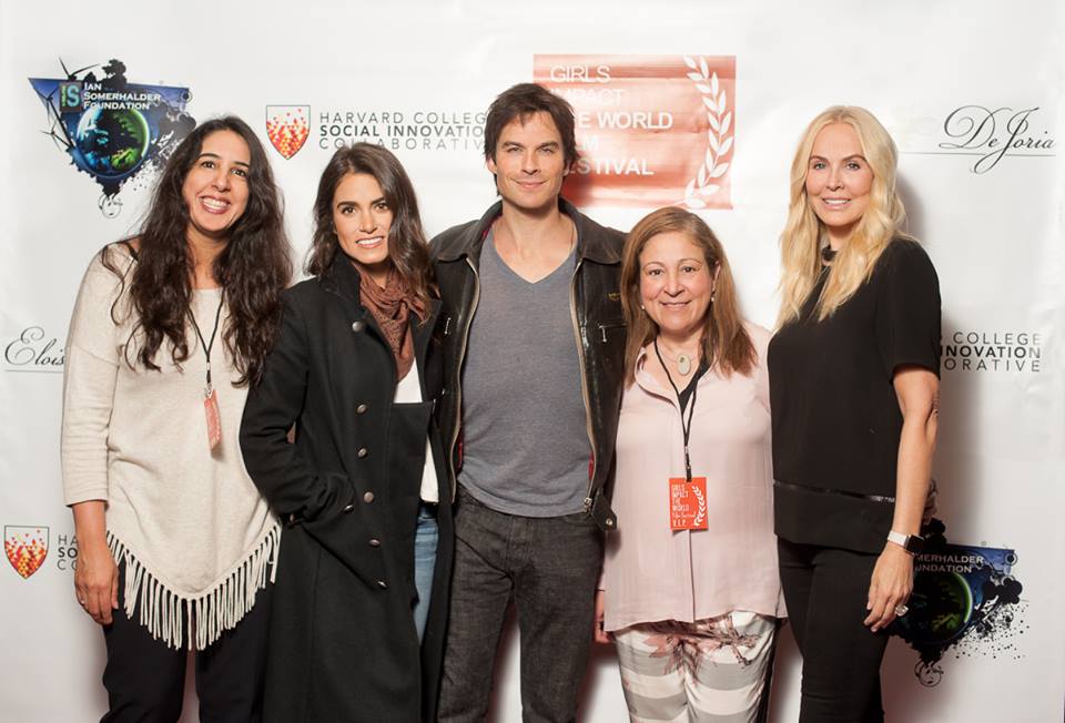 Ian Somerhalder And Nikki Reed Visit Harvard For Film Festival The Boston Globe