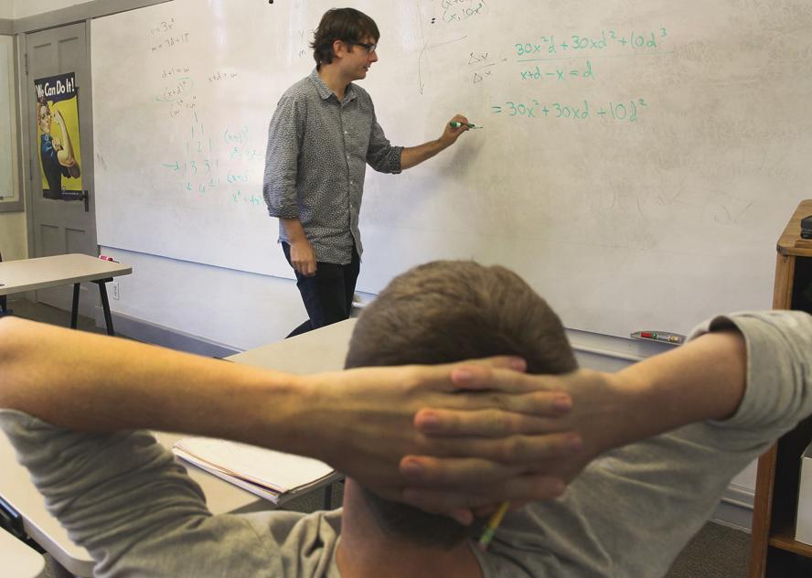 Rob MacDonald used coding to teach calculus at Beaver Country Day School.