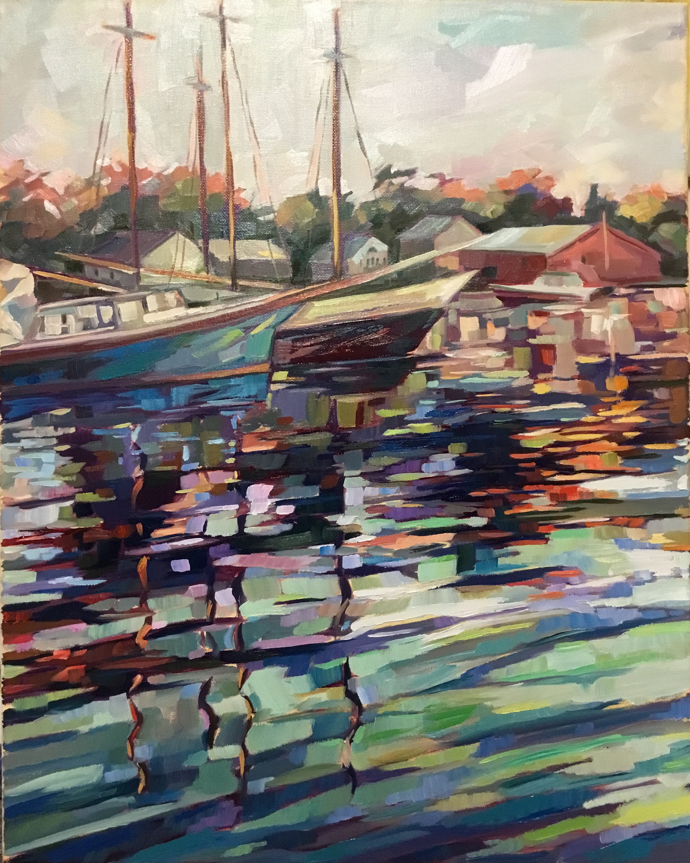 Native Venezuelan and current Haverhill resident Ana Smyth will exhibit her New England-inspired artwork in Haverhill at Northern Essex Community College through Oct. 4.