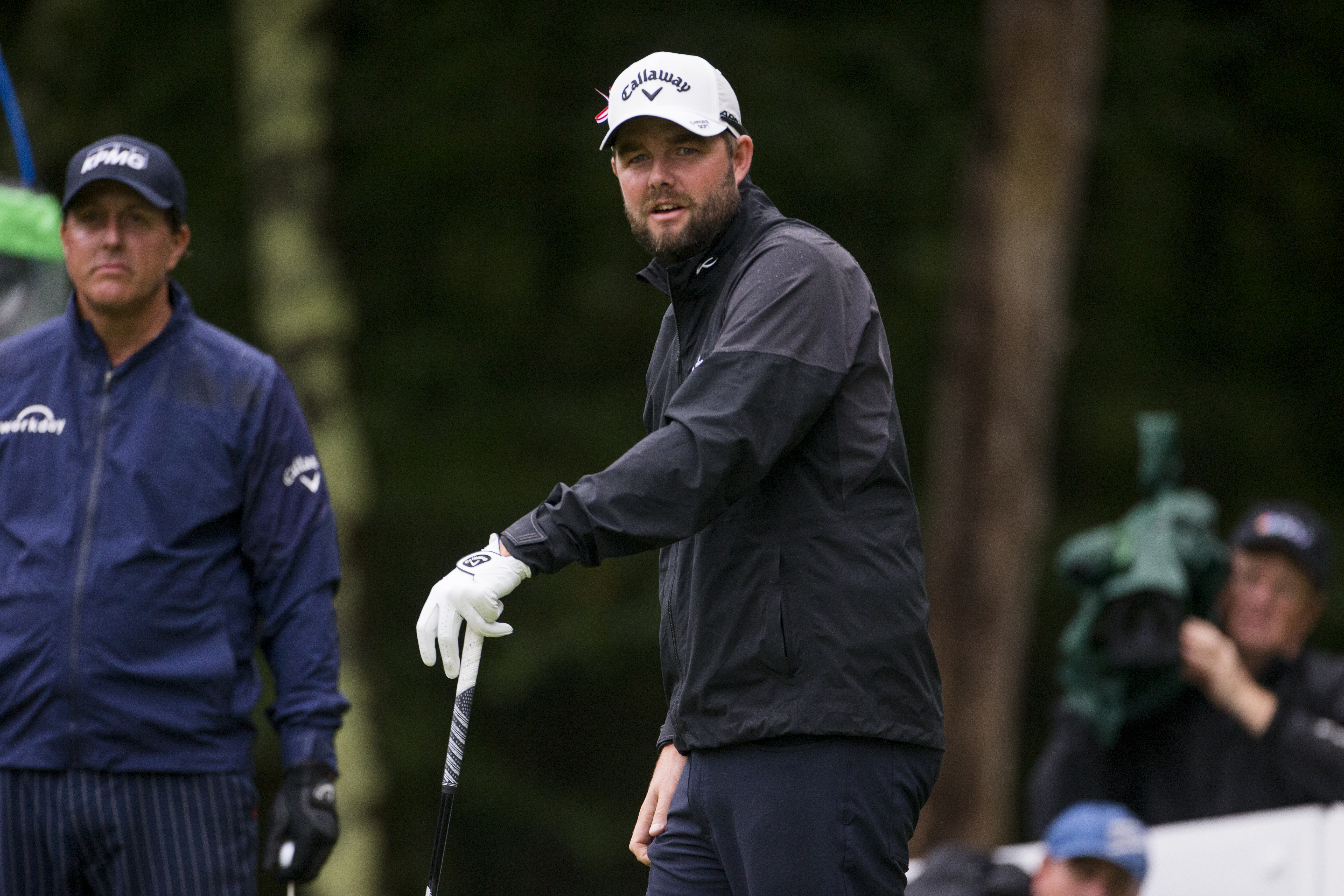 Marc Leishman shot a bogey-free 66 in the third round.