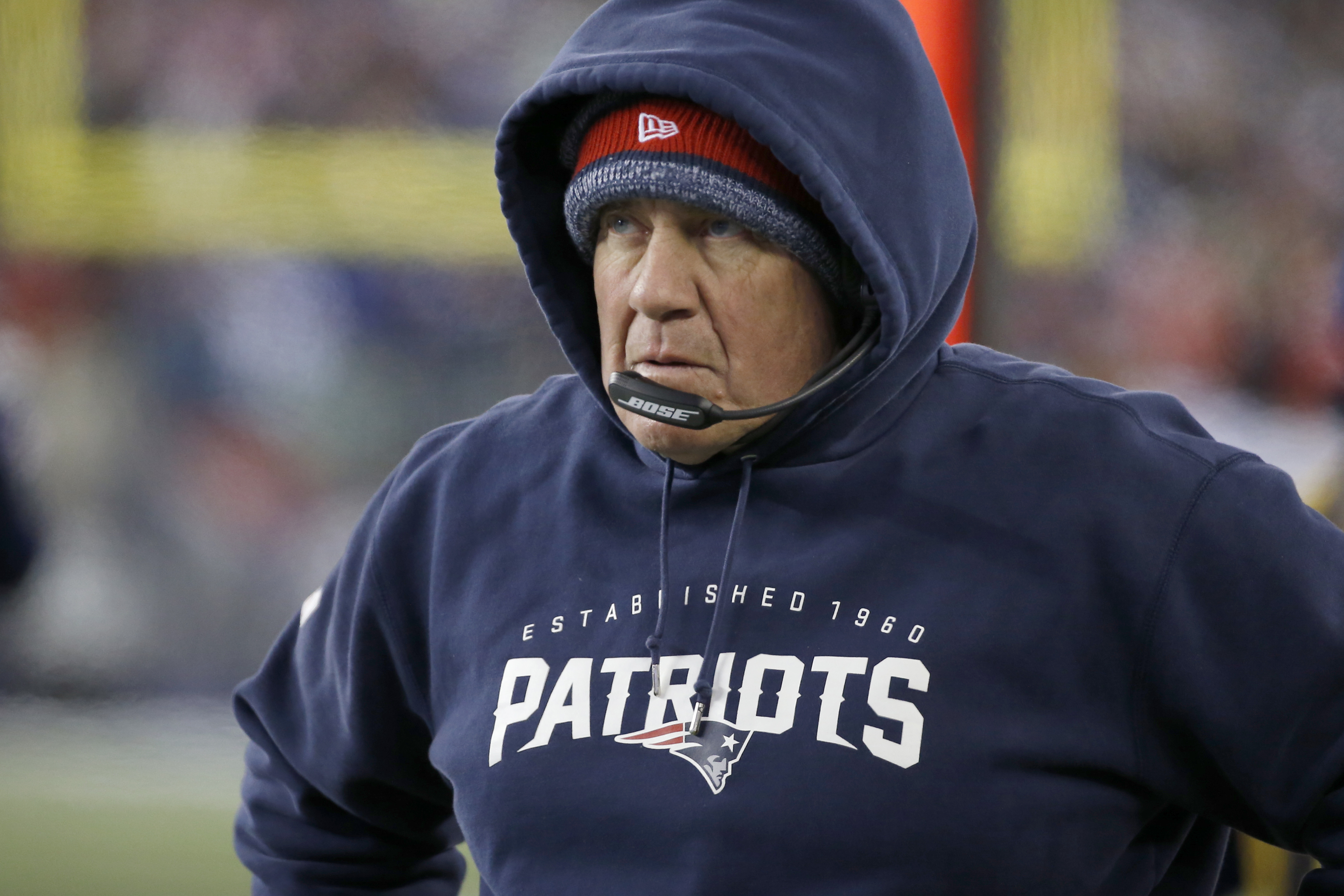 Bill Belichick and the Patriots have won their last three games against the Colts by an average score of 48-22.