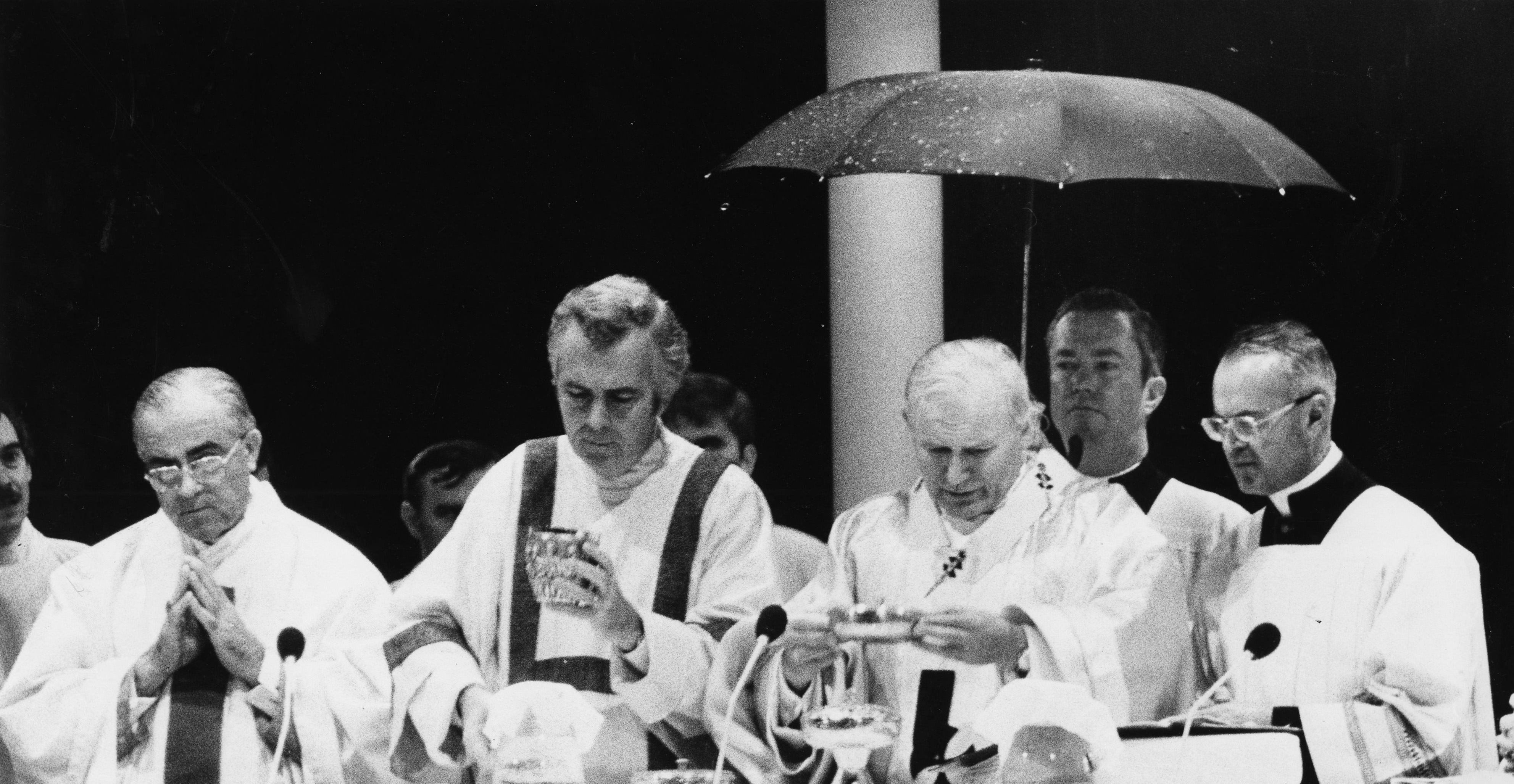 Pope John Paul II celebrated Mass on Boston Common in October 1979, which drew an estimated 400,000 people.