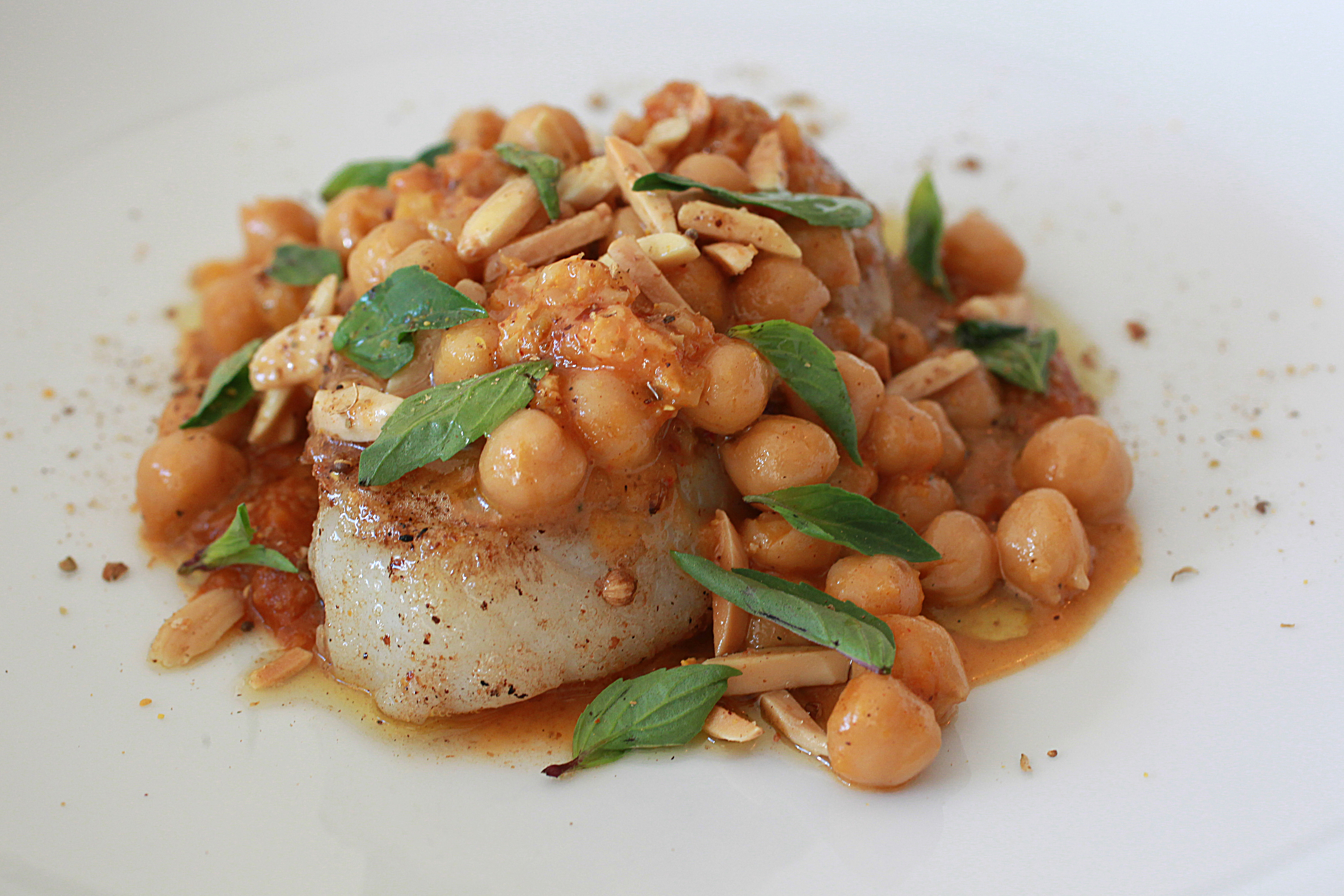 Glazed local hake.