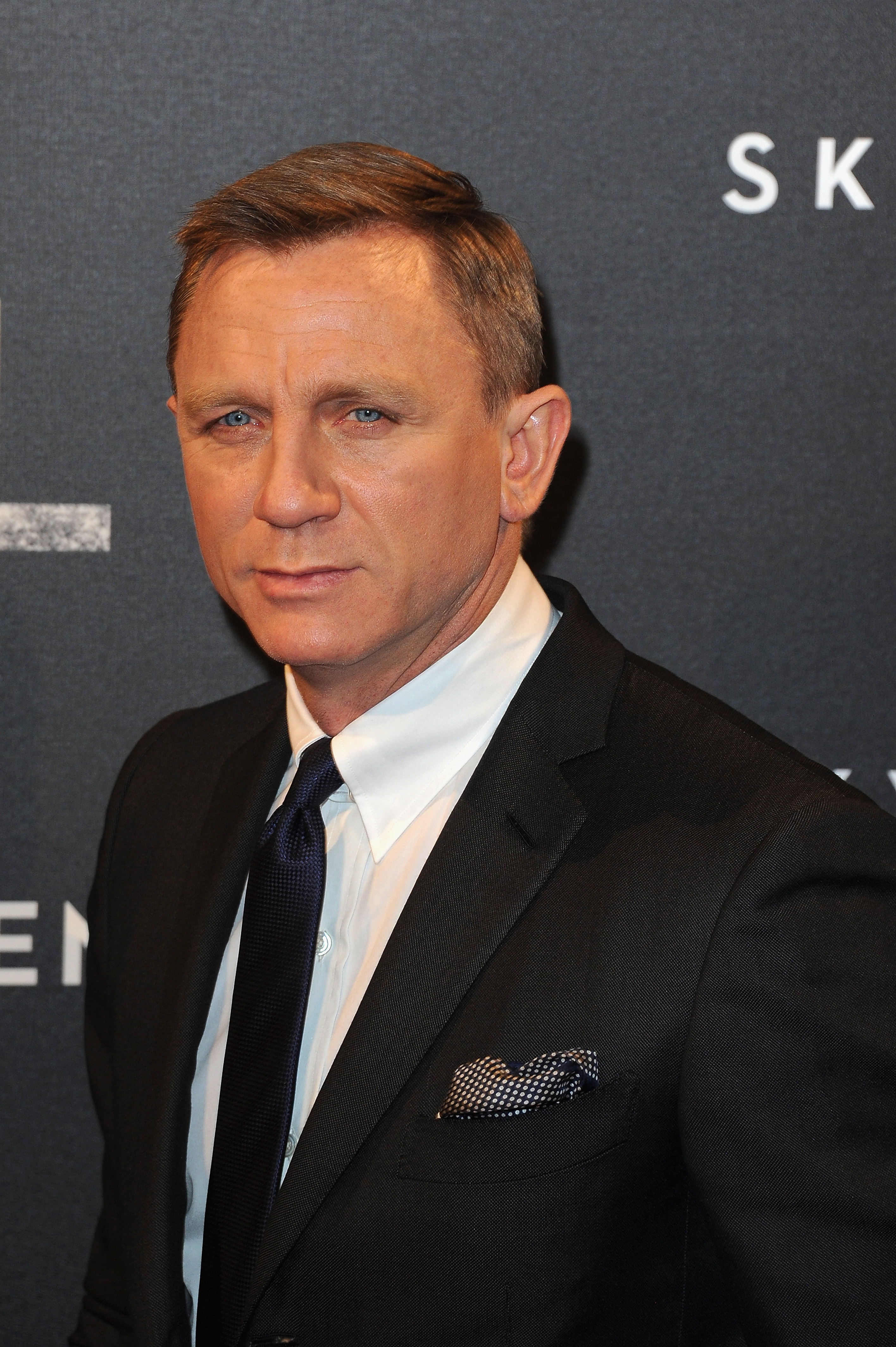 Daniel Craig at the premiere of "Skyfall" in 2012.