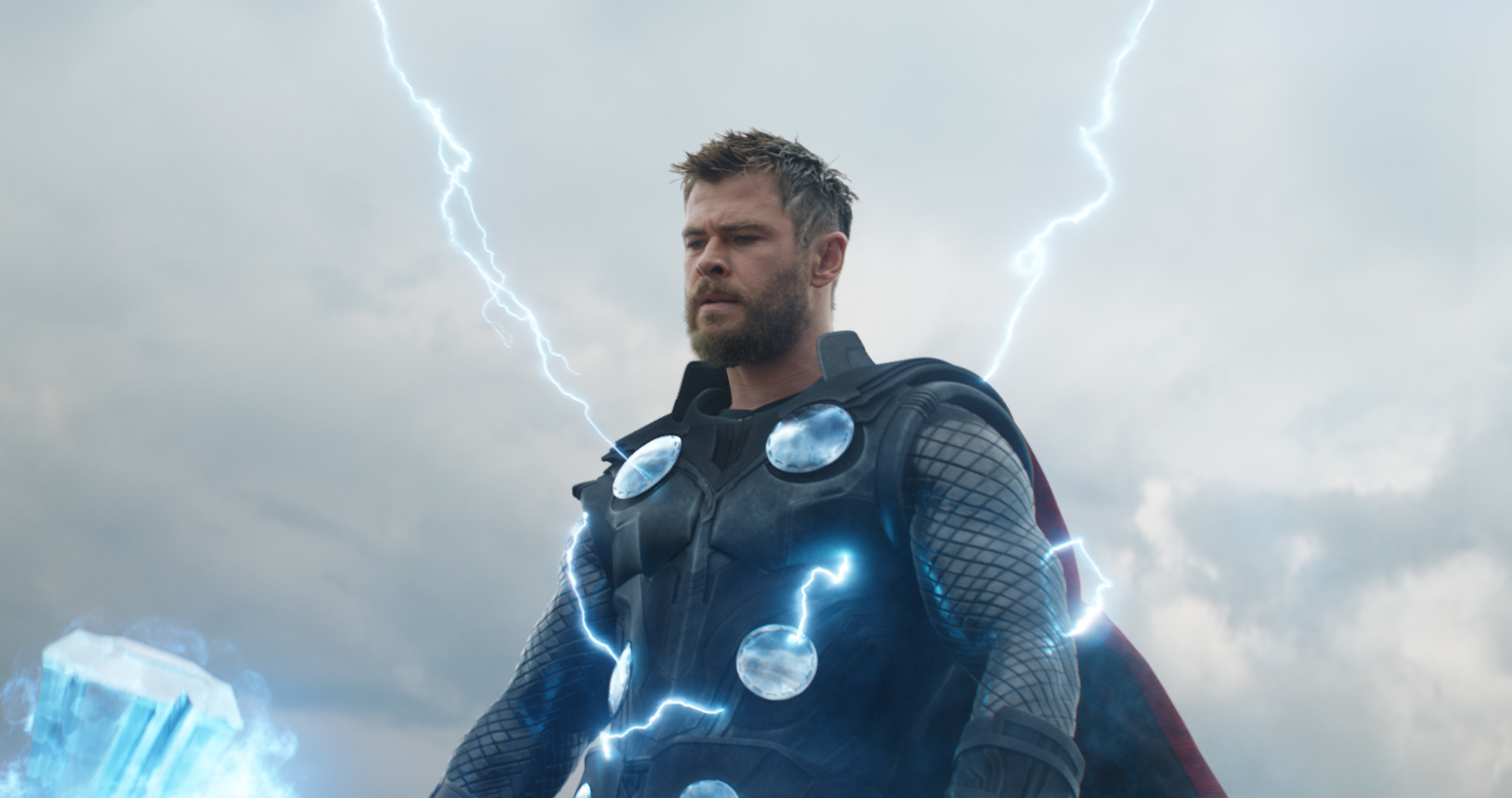 Chris Hemsworth as Thor.