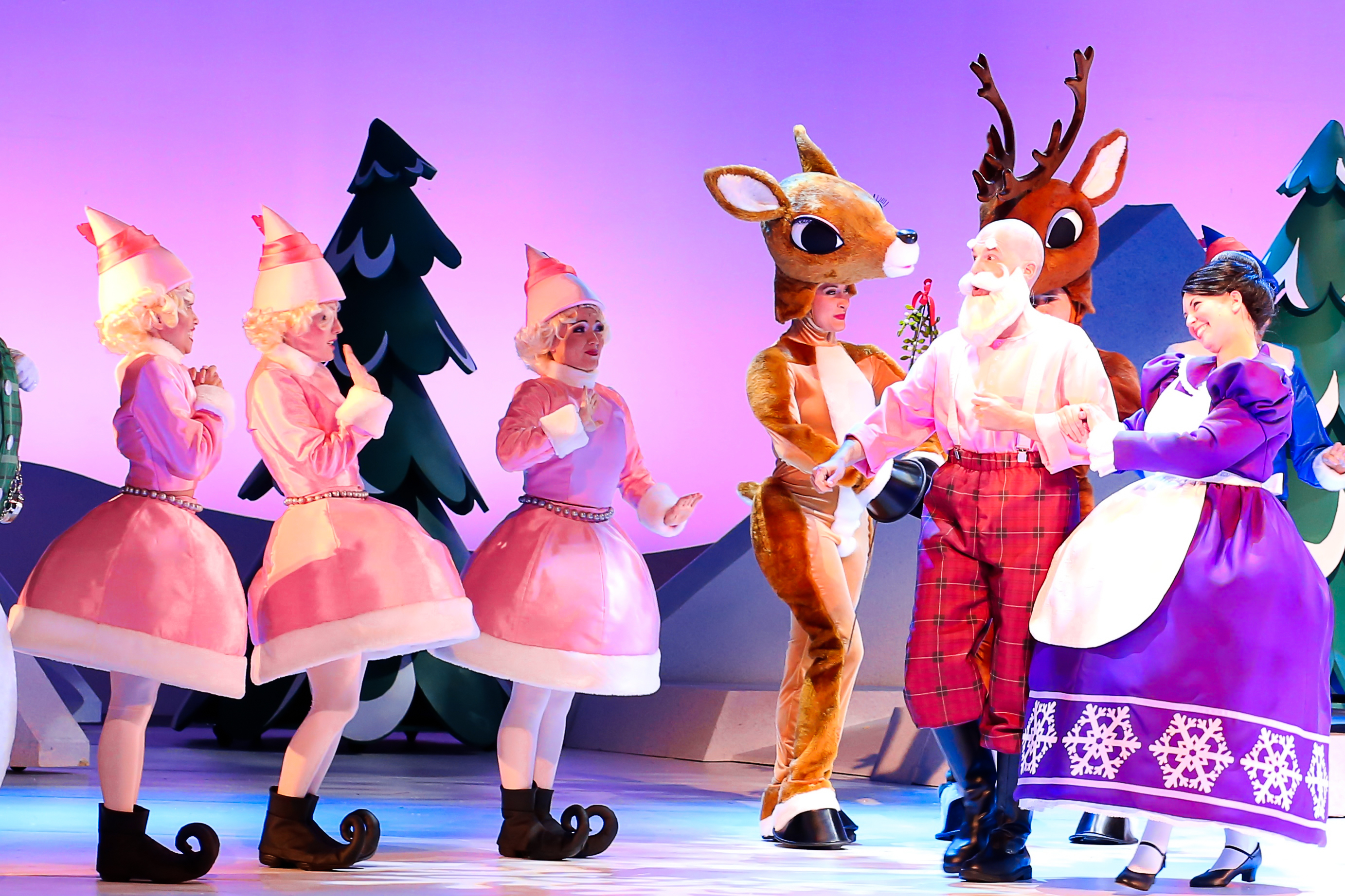 “Rudolph the Red-Nosed Reindeer: The Musical” takes place at Lowell Memorial Auditorium.