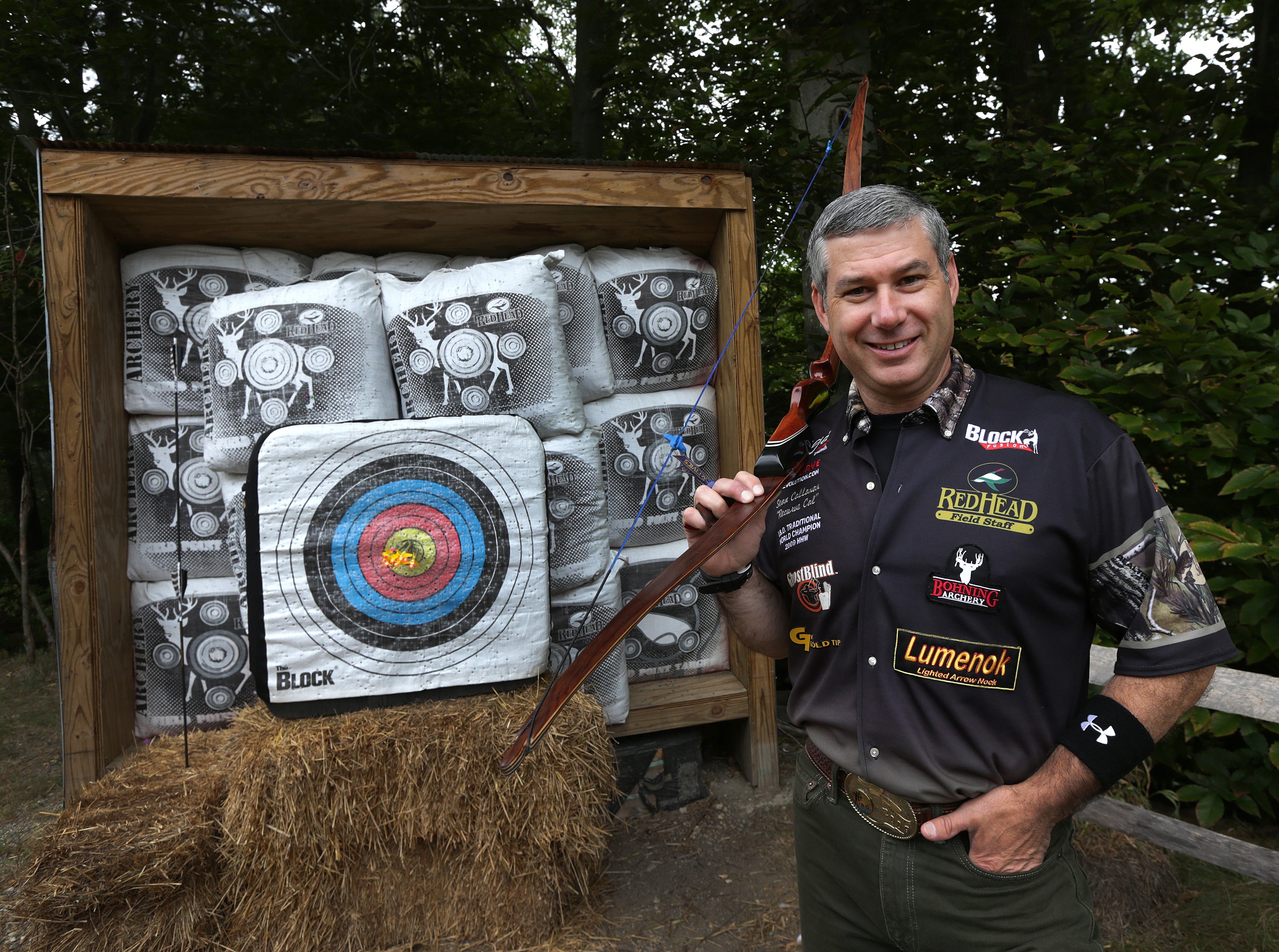 Sean Callahan was the 2009 International Bowhunters Organization Traditional World Champion.