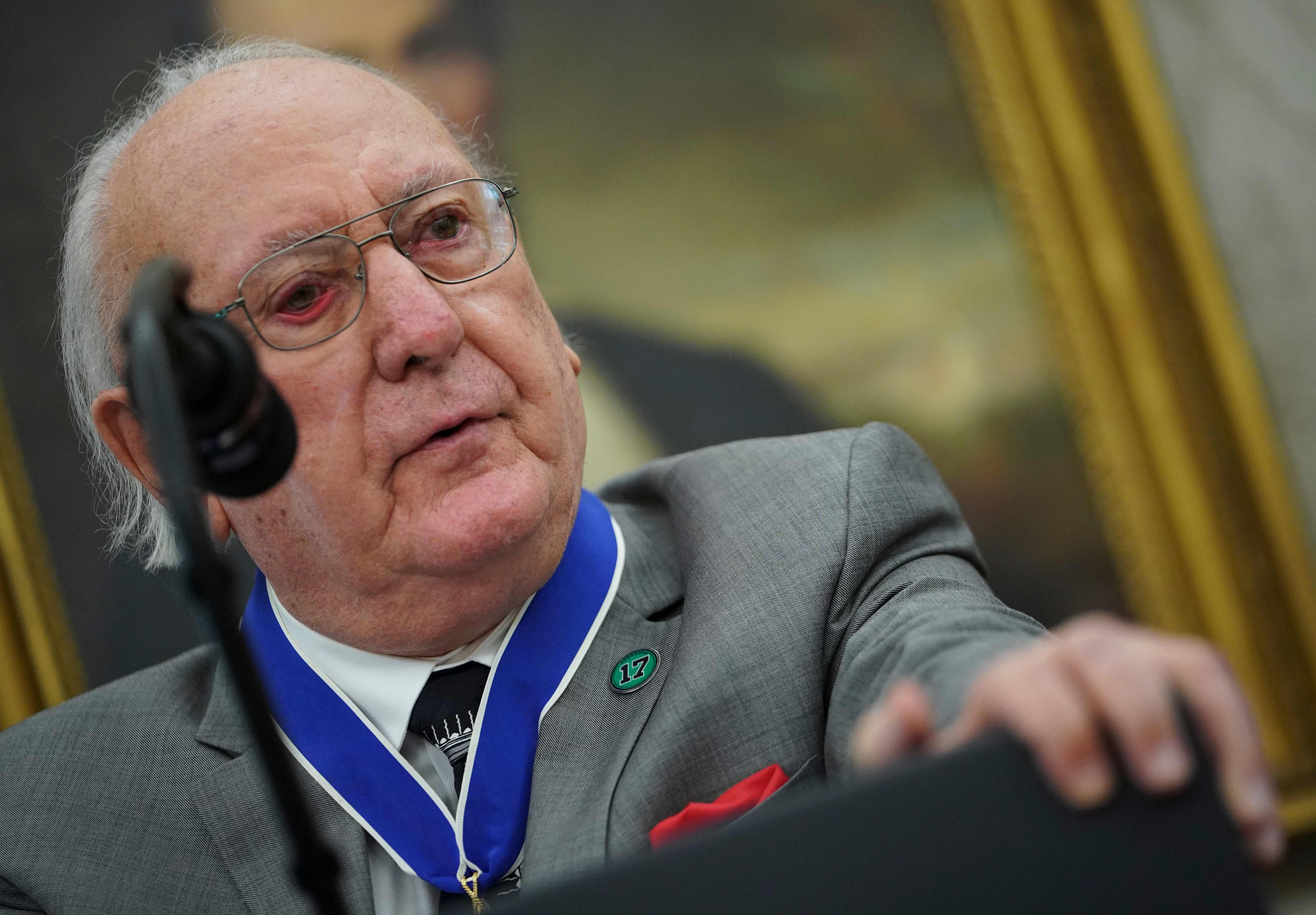 Cousy spoke Thursday in the Oval Office.