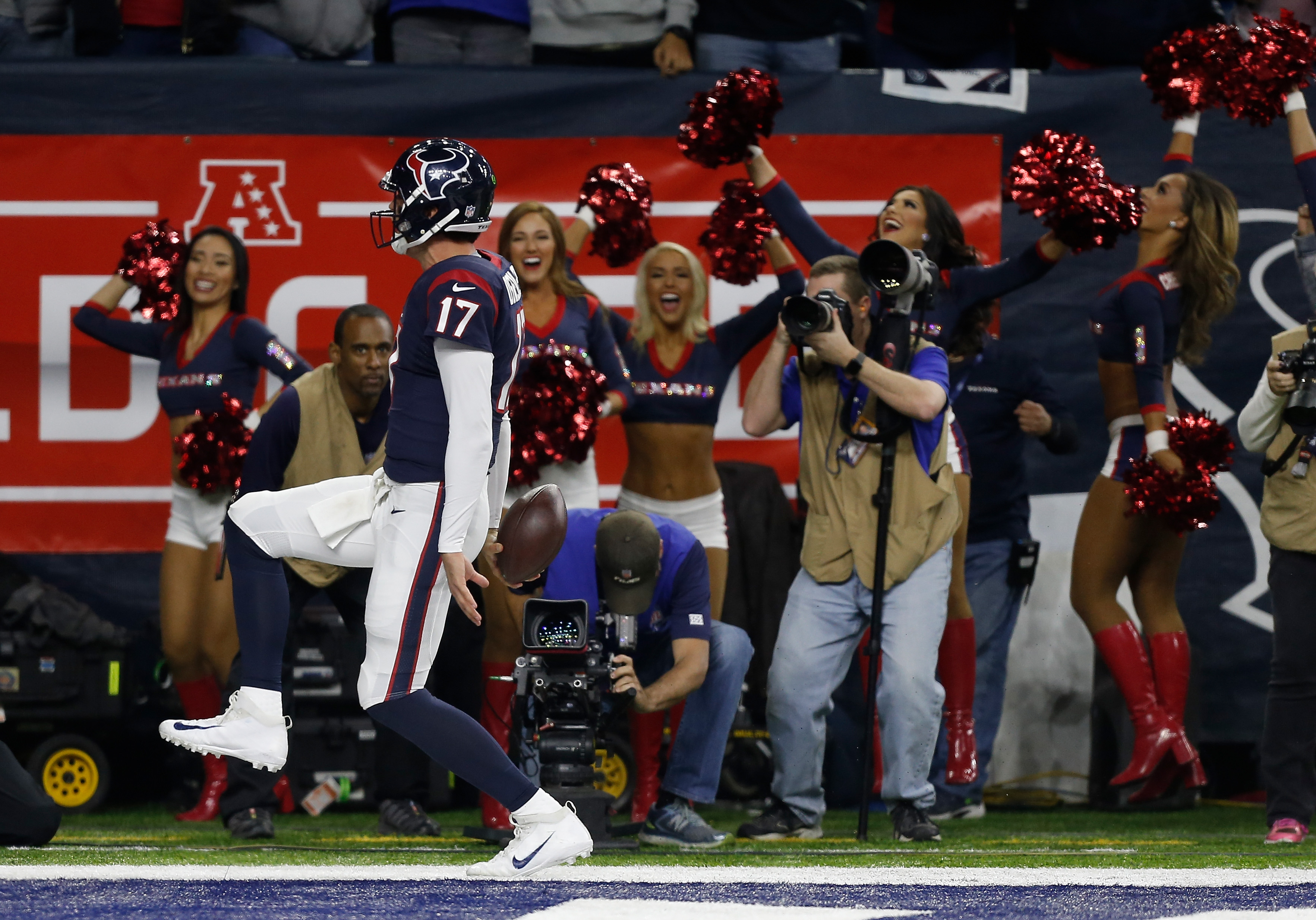 Brock Osweiler scored a rushing touchdown against the Raiders.