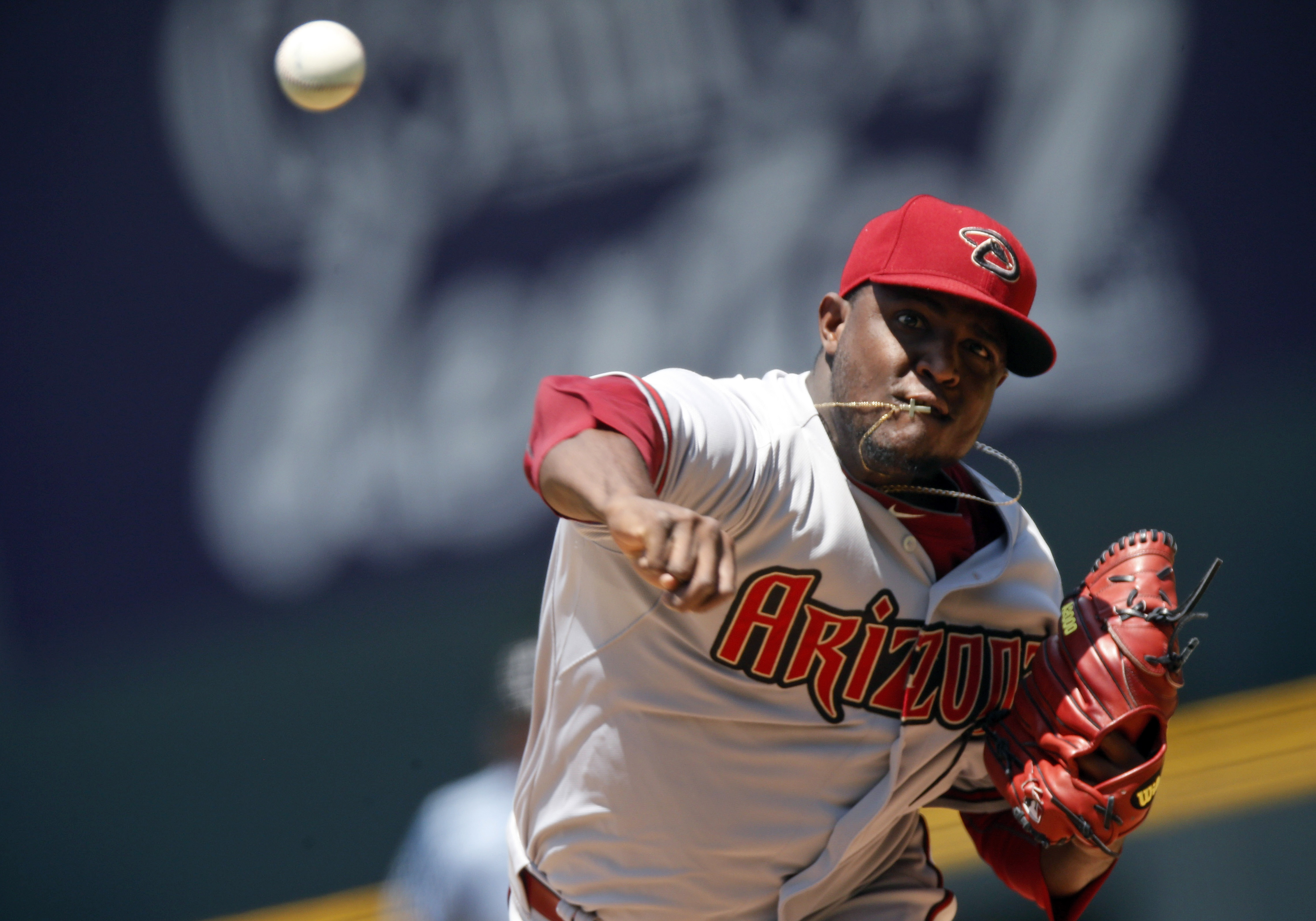 Rubby De La Rosa has been tagged for a .299 average and .908 OPS vs. lefties as opposed to .211/.569 vs. righties.