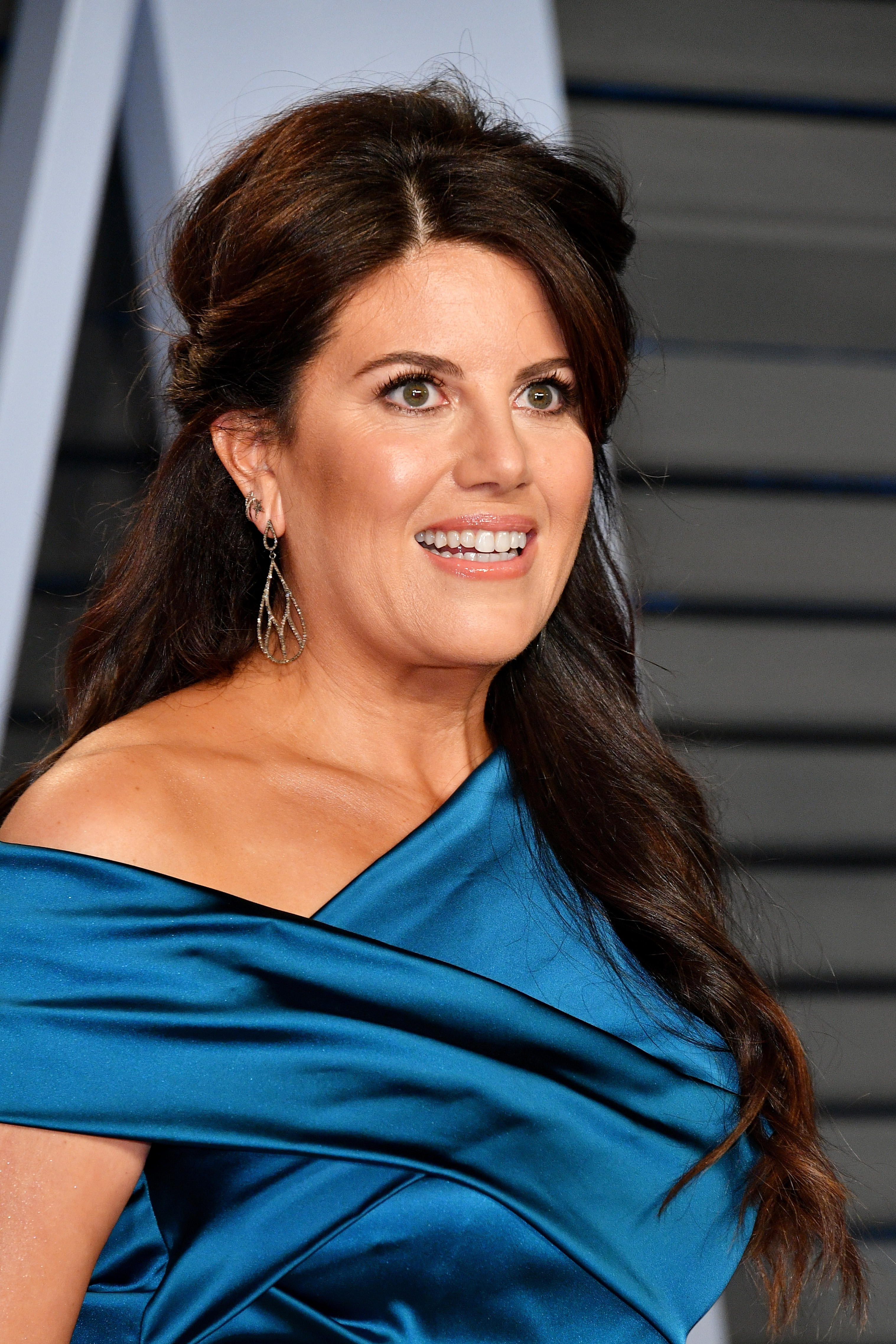 Monica Lewinsky attended the 2018 Vanity Fair Oscar Party.