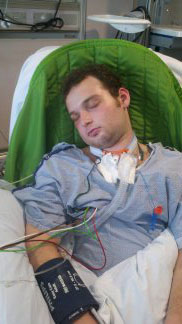 Goldenberg, who was in a coma for nearly two weeks and spent three months at Spaulding Rehabilitation Hospital, still suffers form double vision, balance problems and other issues related to his brain injury.