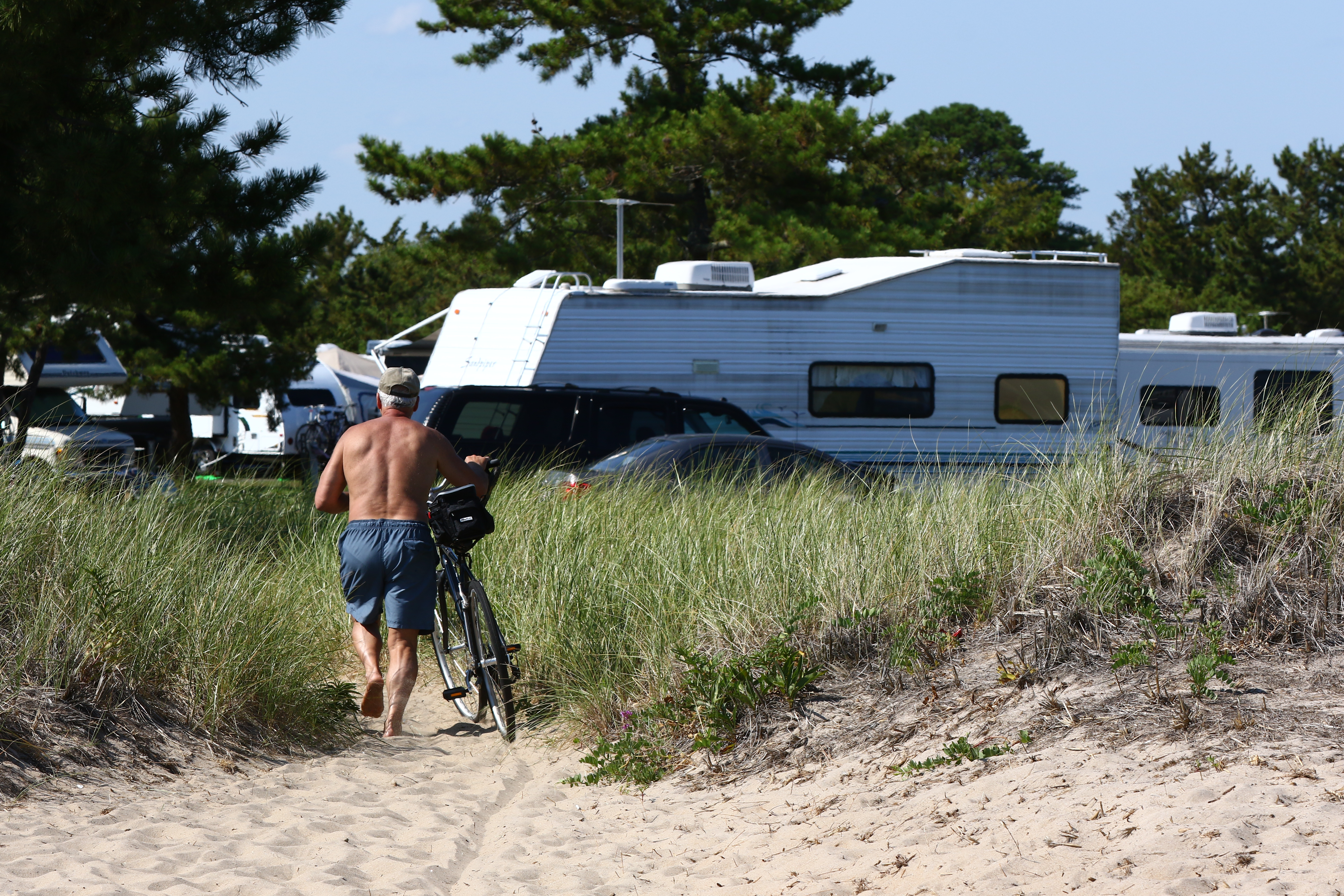 Salisbury Beach State Reservation has 484 camping spots with easy access to the water.