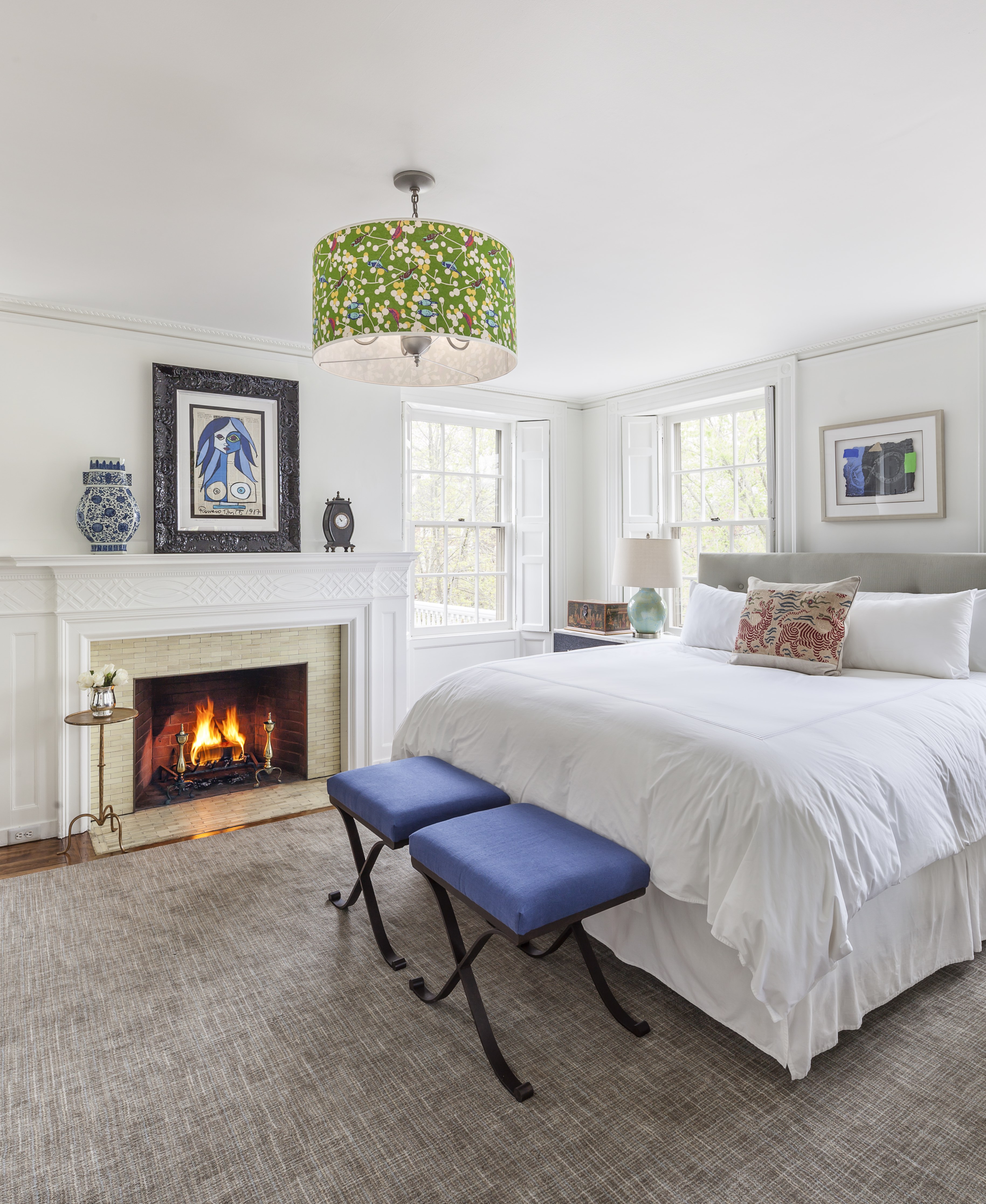 The Eastern Promenade room at the Danforth Inn.