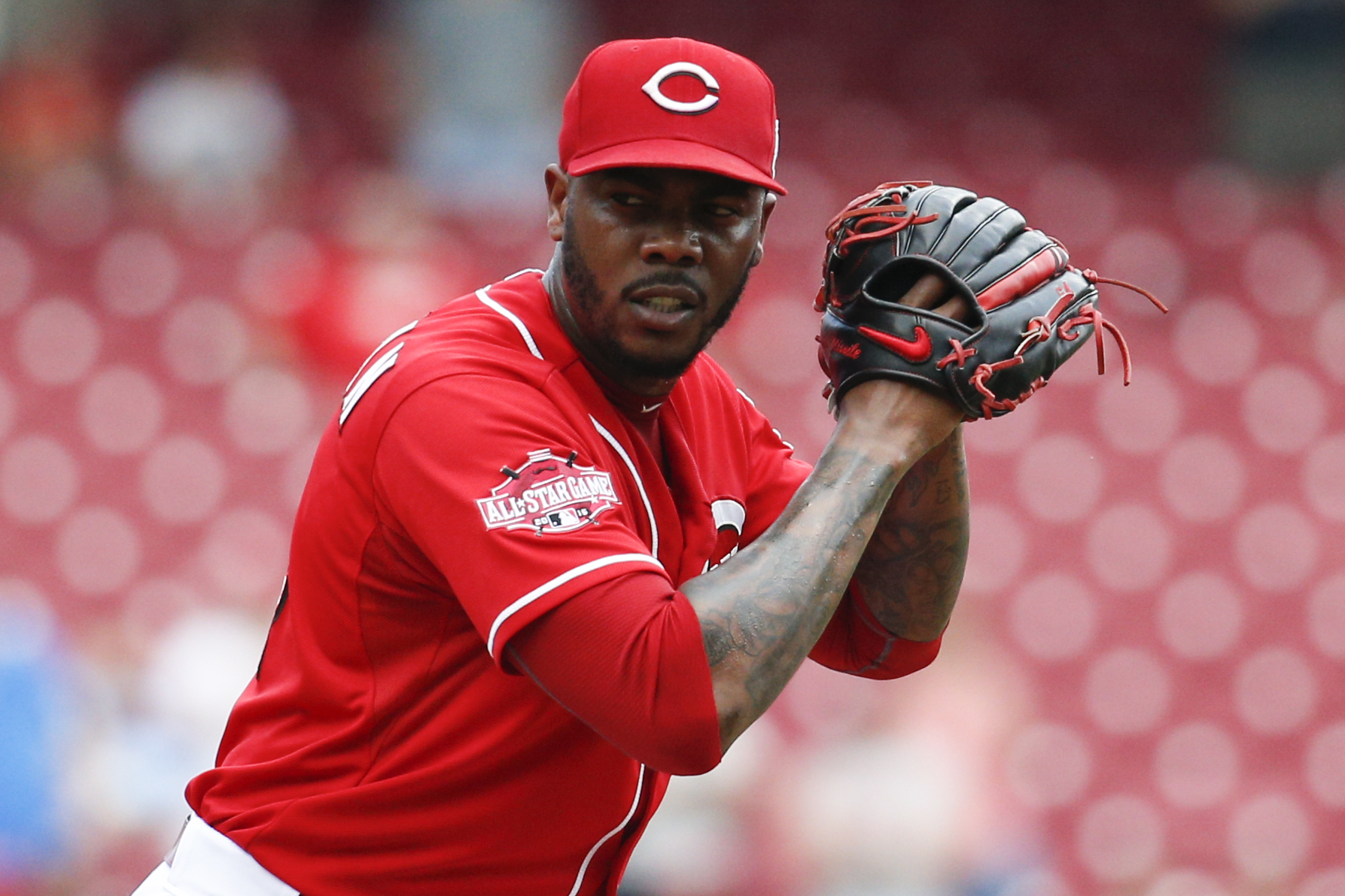 It could take a blockbuster package to land Aroldis Chapman.