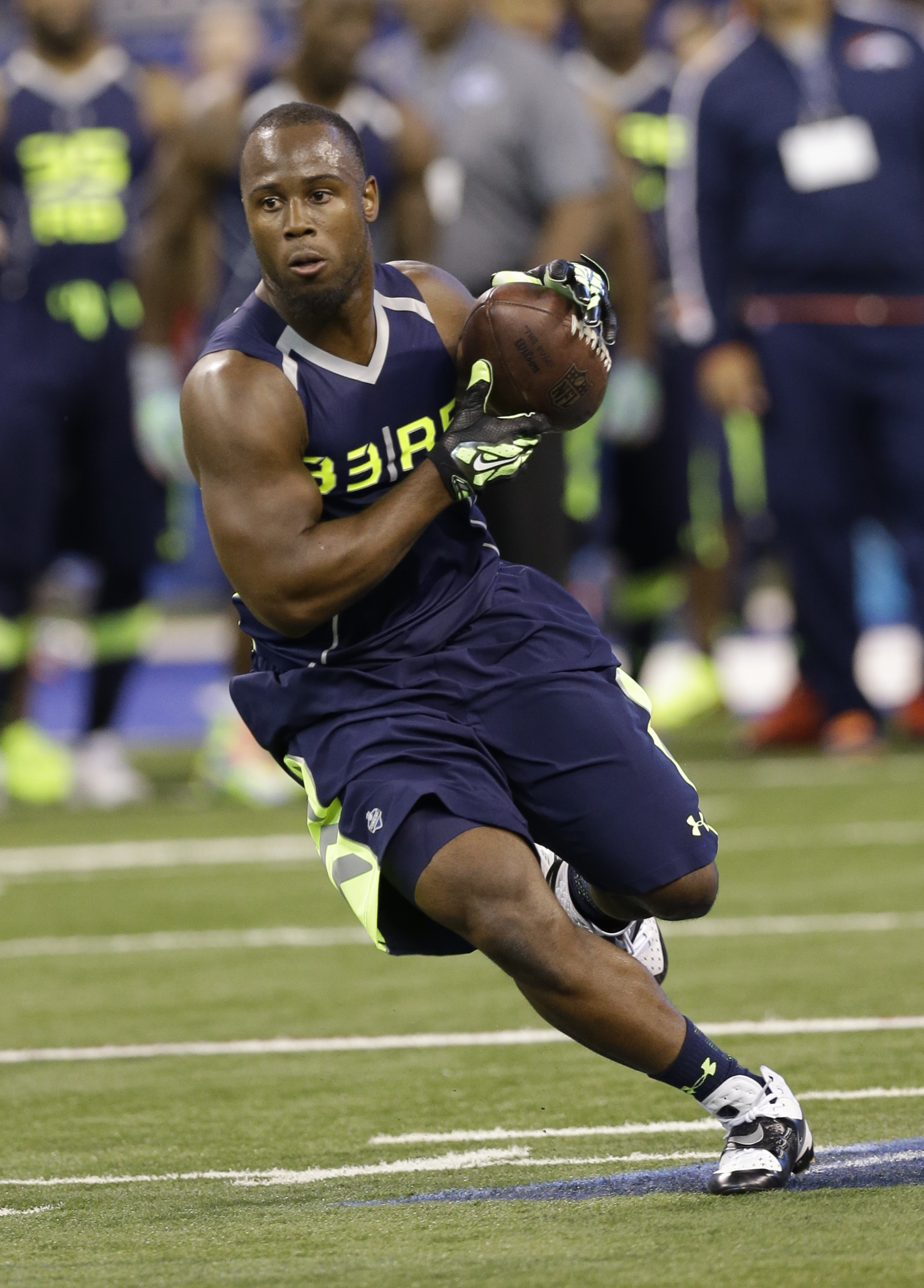 Patriots draftee and ex-Wisconsin running back James White is team-oriented.