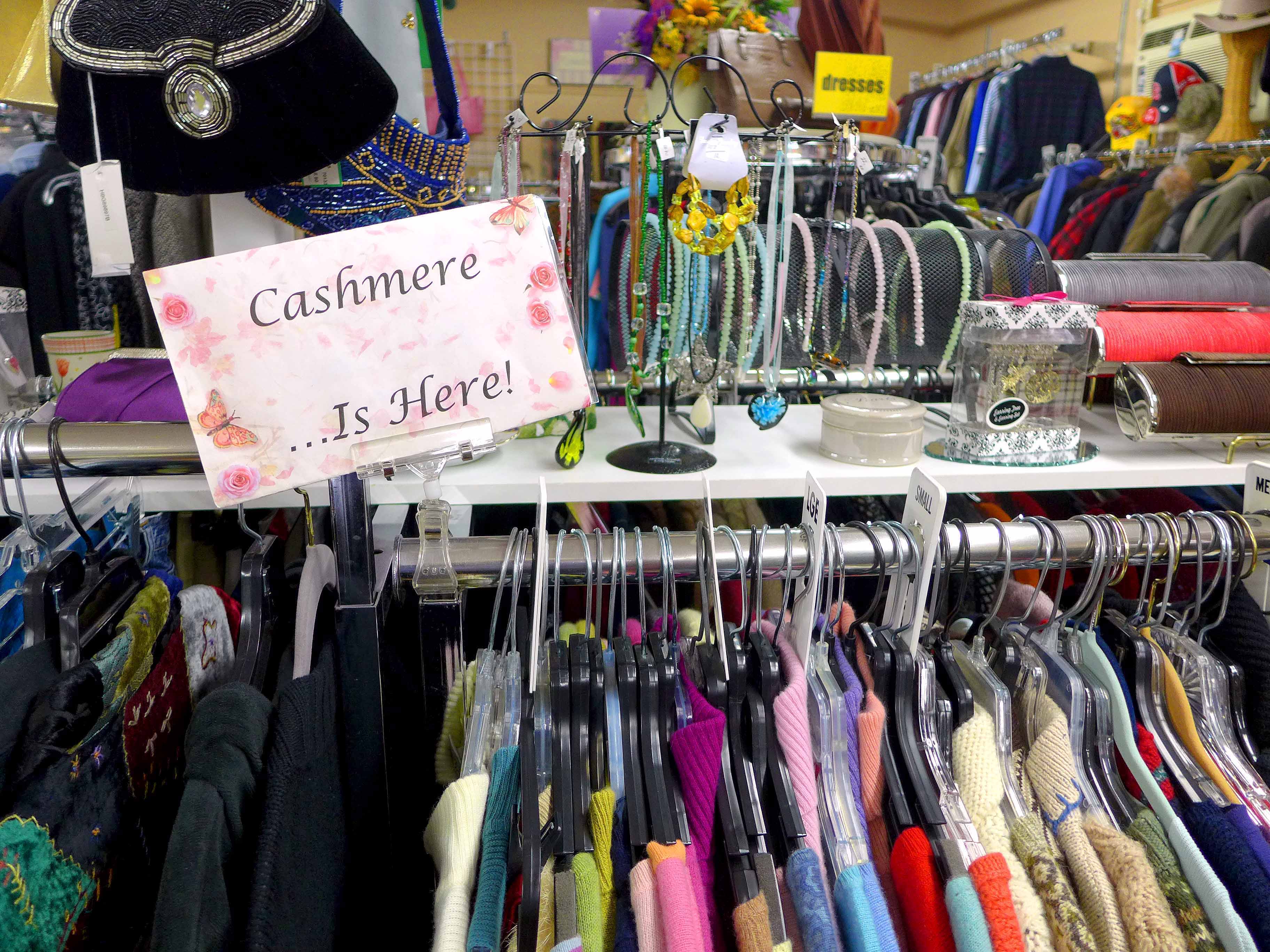 B&L Perennials, the biggest store in town, highlights seasonal clothing and accessories.