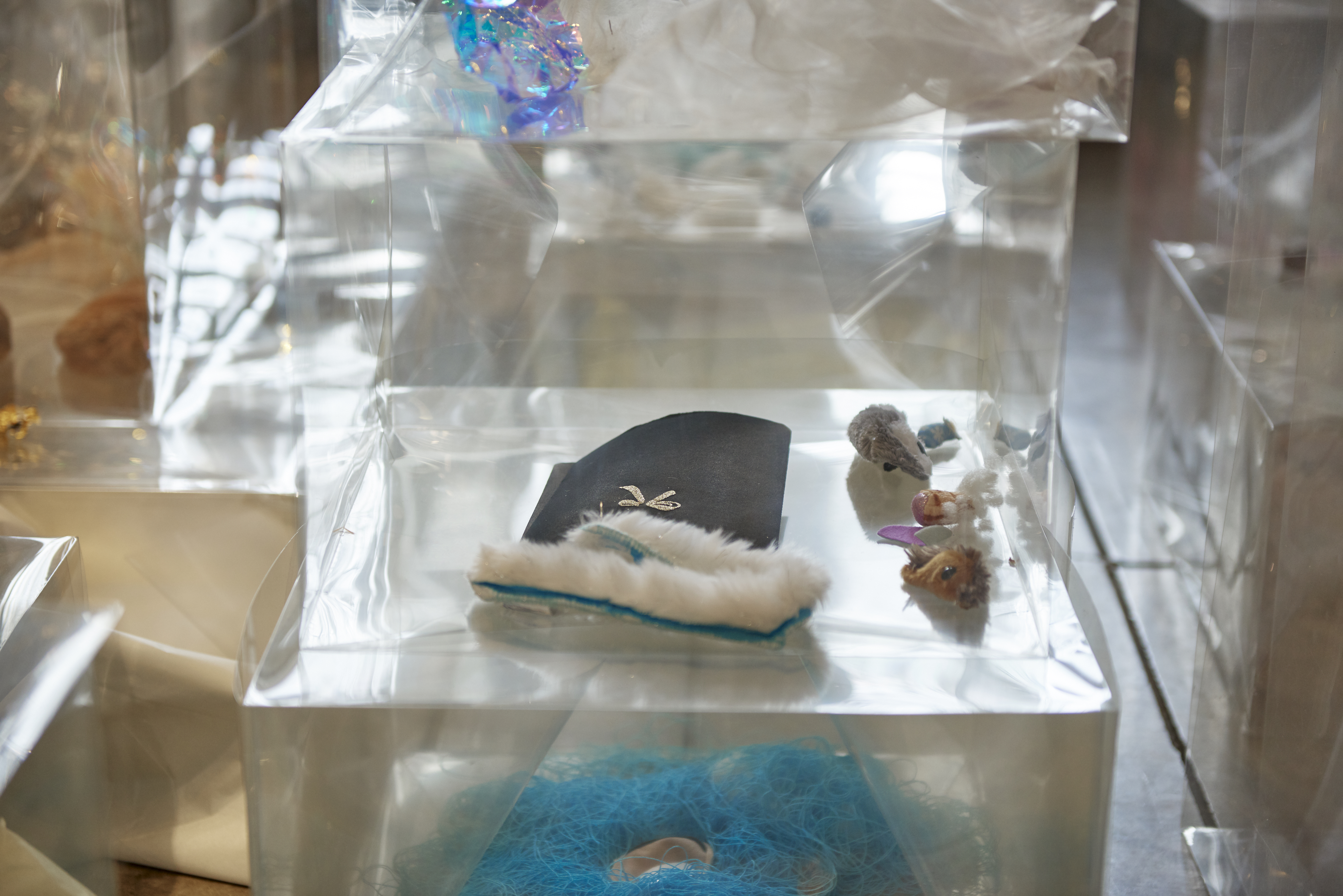 Detail of Liz Magor’s “Pet Co.”