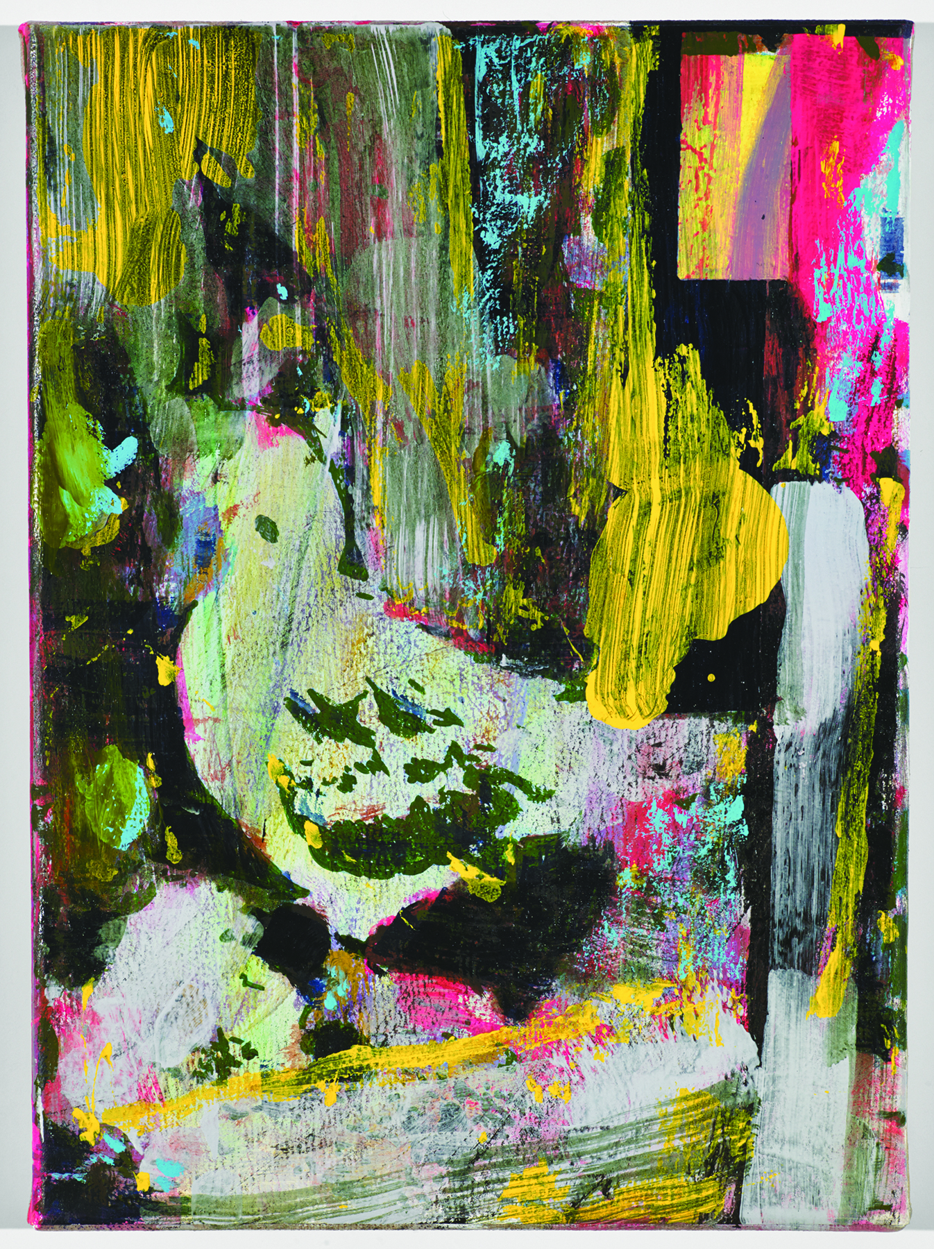 “Pigeons” from Jered Sprecher’s “Half Moon Maker” show at Steven Zevitas Gallery.