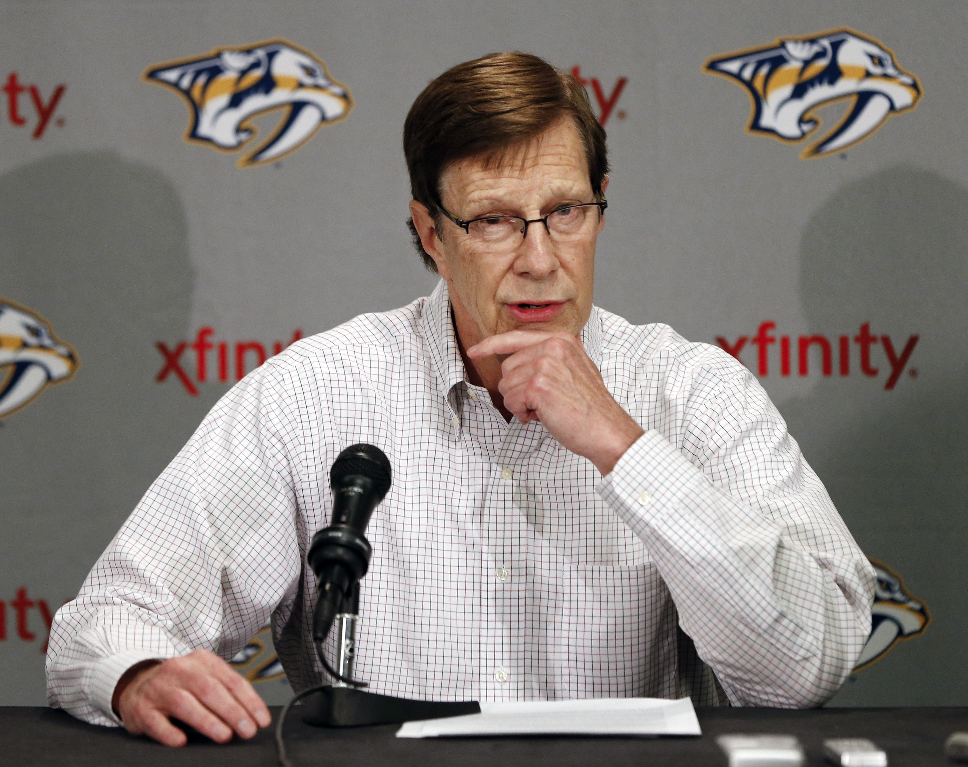 David Poile has a history of making significant deals.