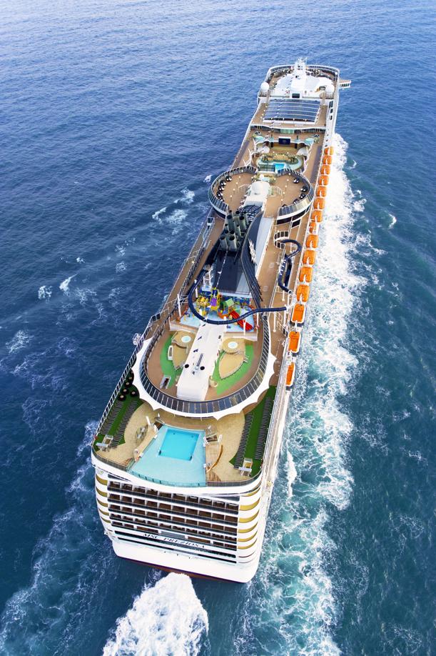 The MSC Preziosa has 14 decks, 21 bars, four restaurants, and a theater.