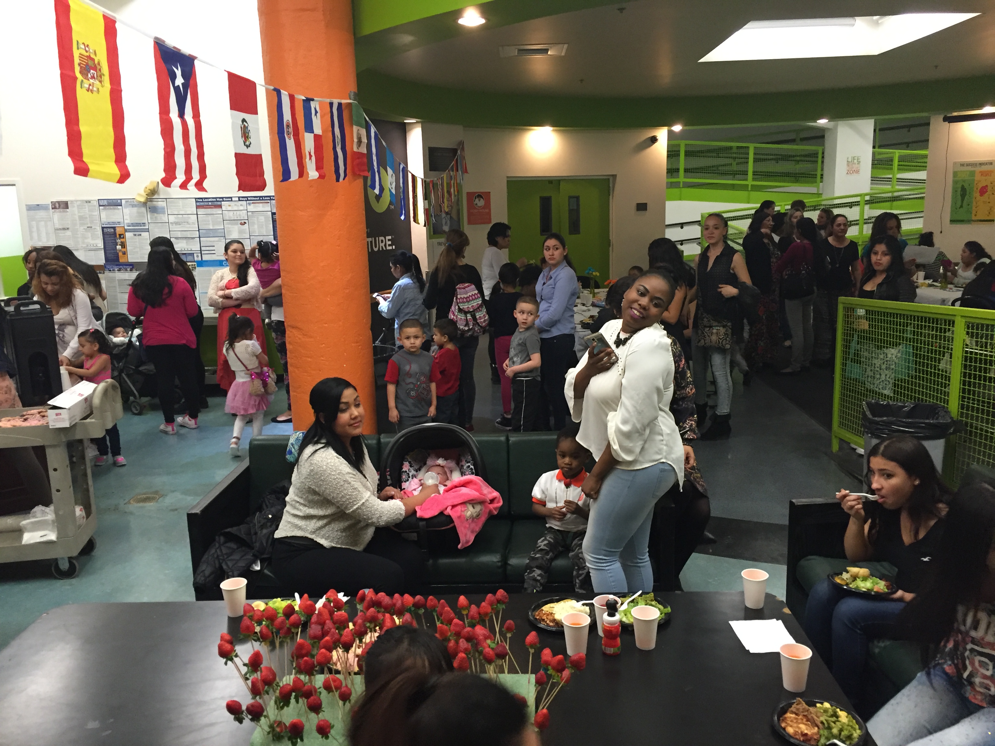 The Roca young mothers program, at the Chelsea Roca center.