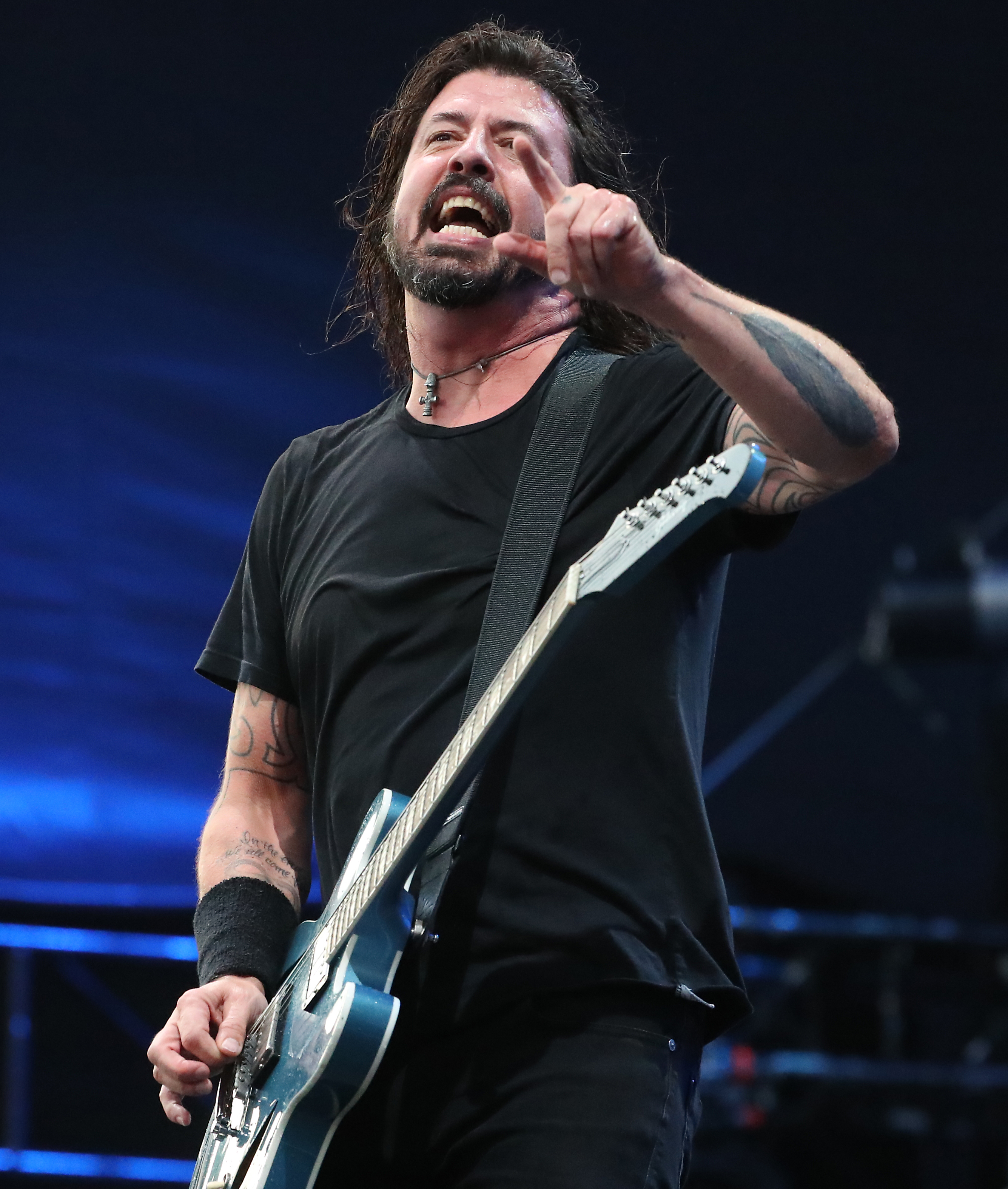 Foo Fighters took the stage Saturday night for the first of two Fenway Park concerts this weekend.