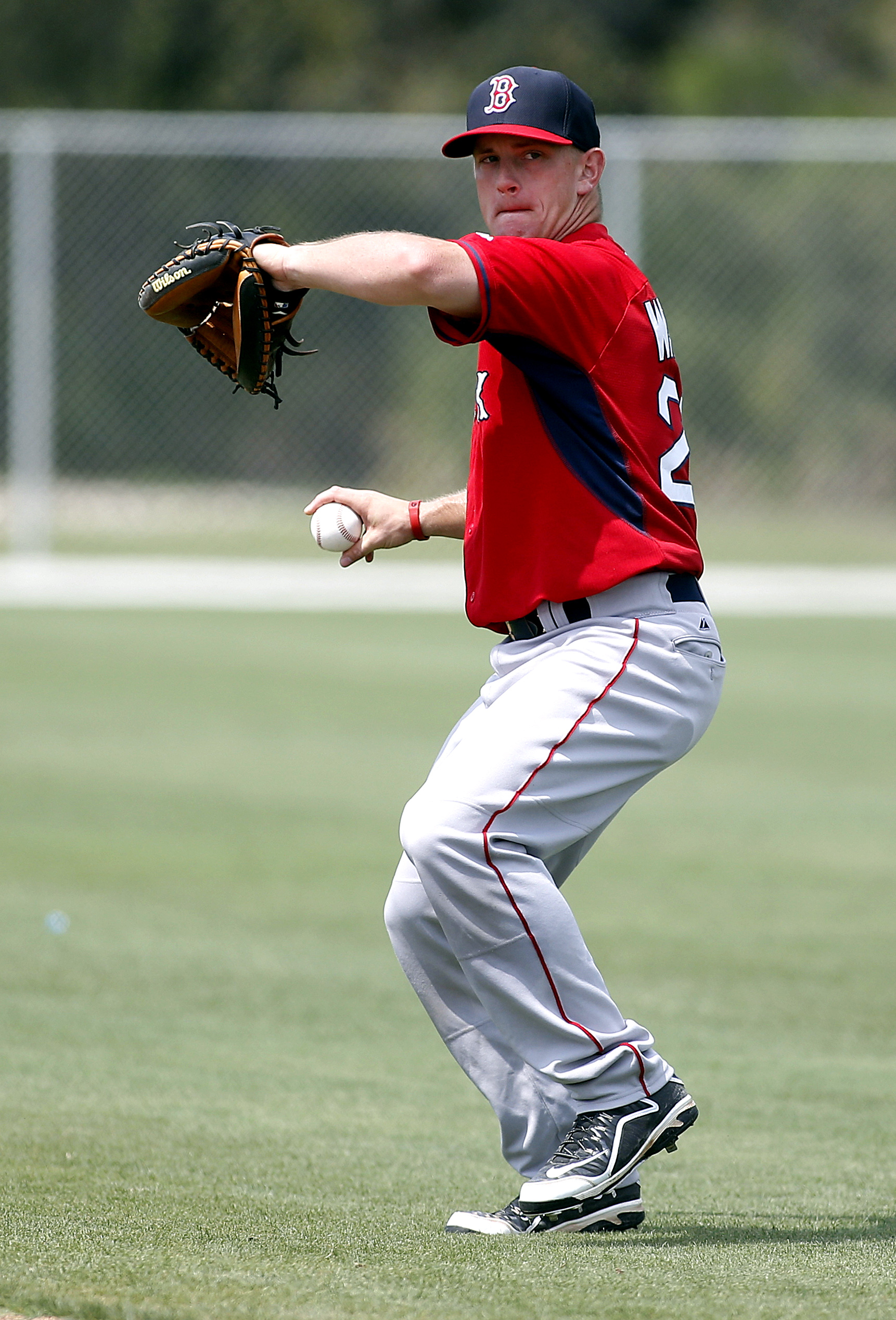 J.T. Watkins is older than both of the catchers on the Red Sox 40-man roster.
