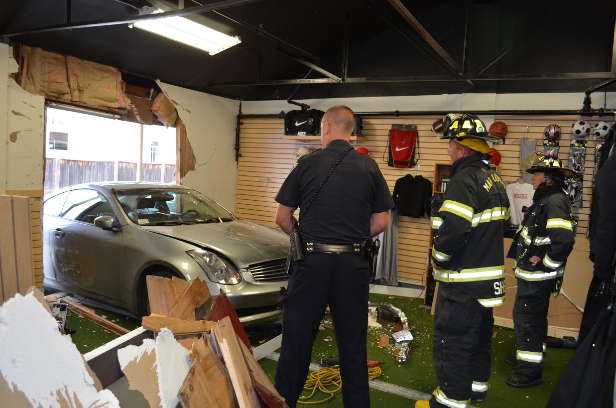 Car crashes into sports shop in Marblehead The Boston Globe