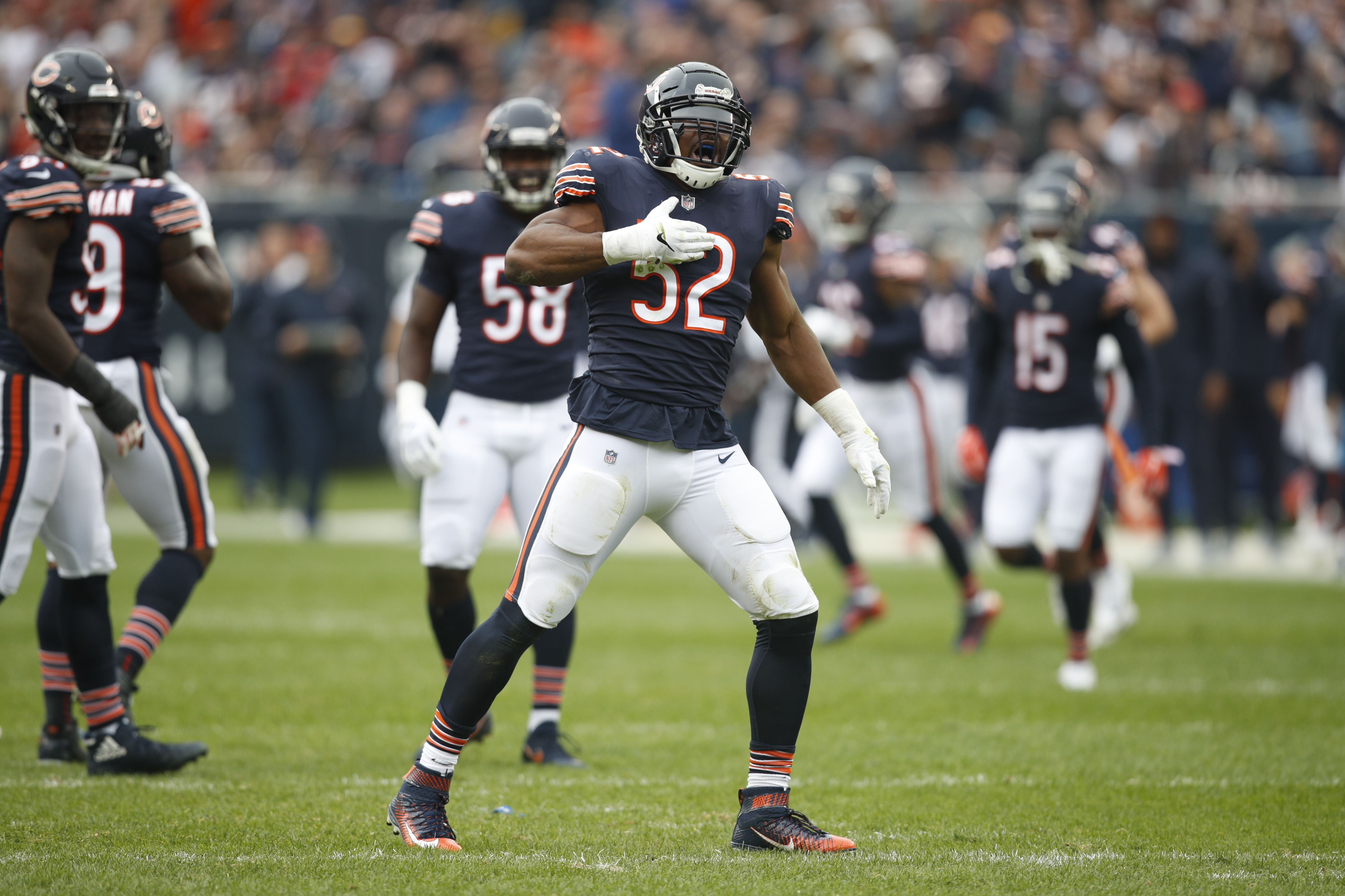 The Bears are off to a surprising 3-1 start thanks to a shutdown defense led by Khalil Mack.