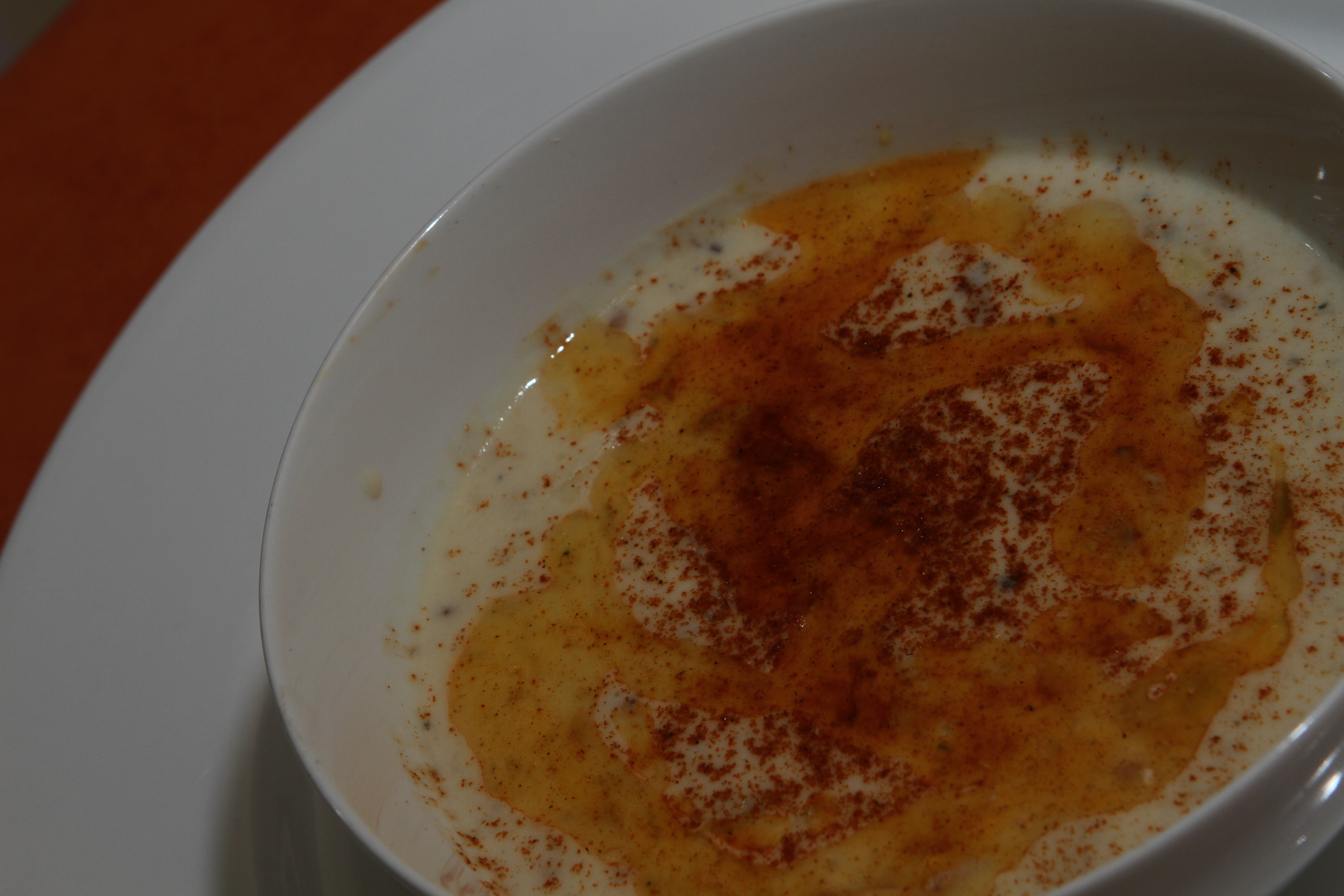 Clam chowder at My Place by the Sea in Rockport.