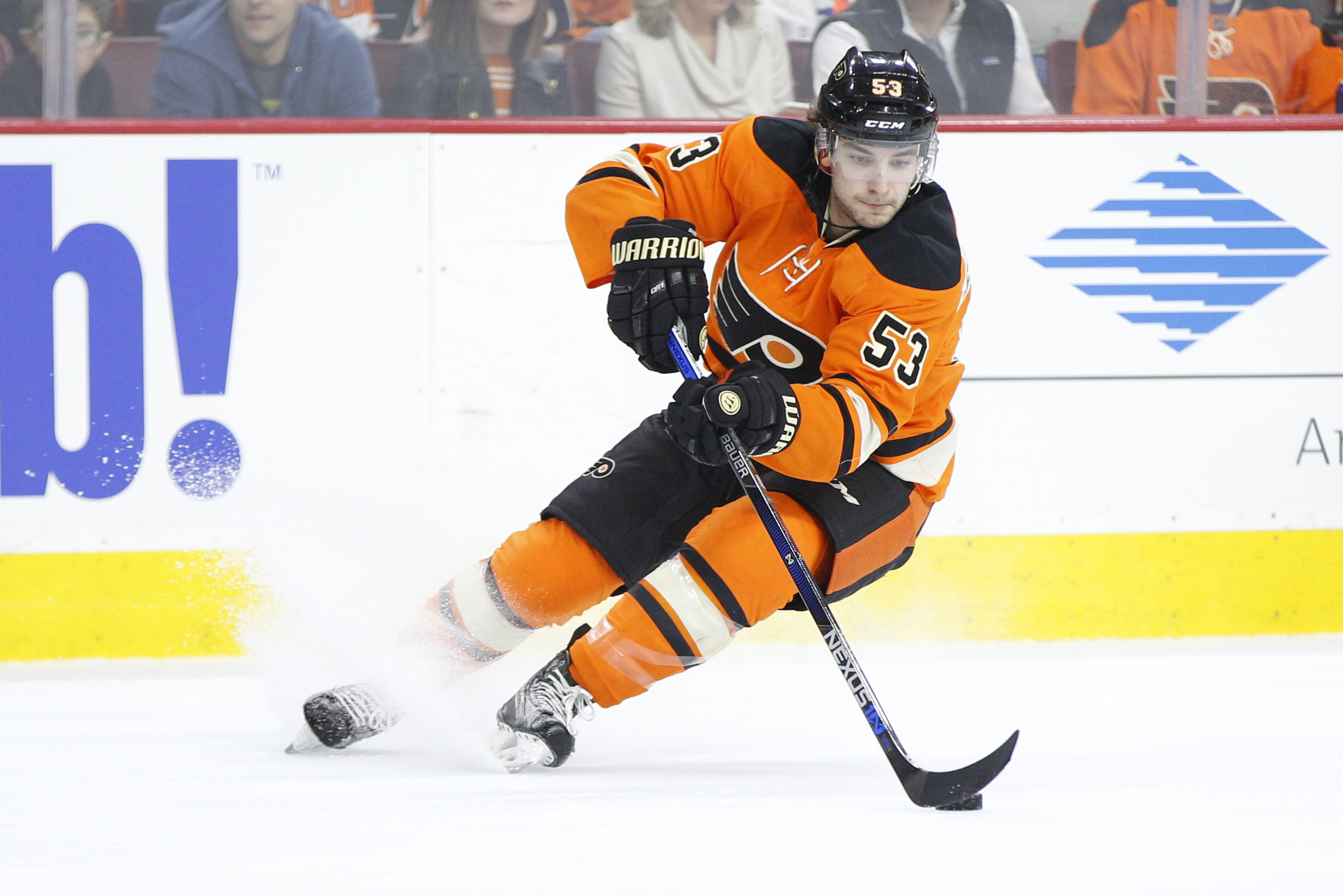 Shayne Gostisbehere is now listed at 5 feet 11 inches, 180 pounds.