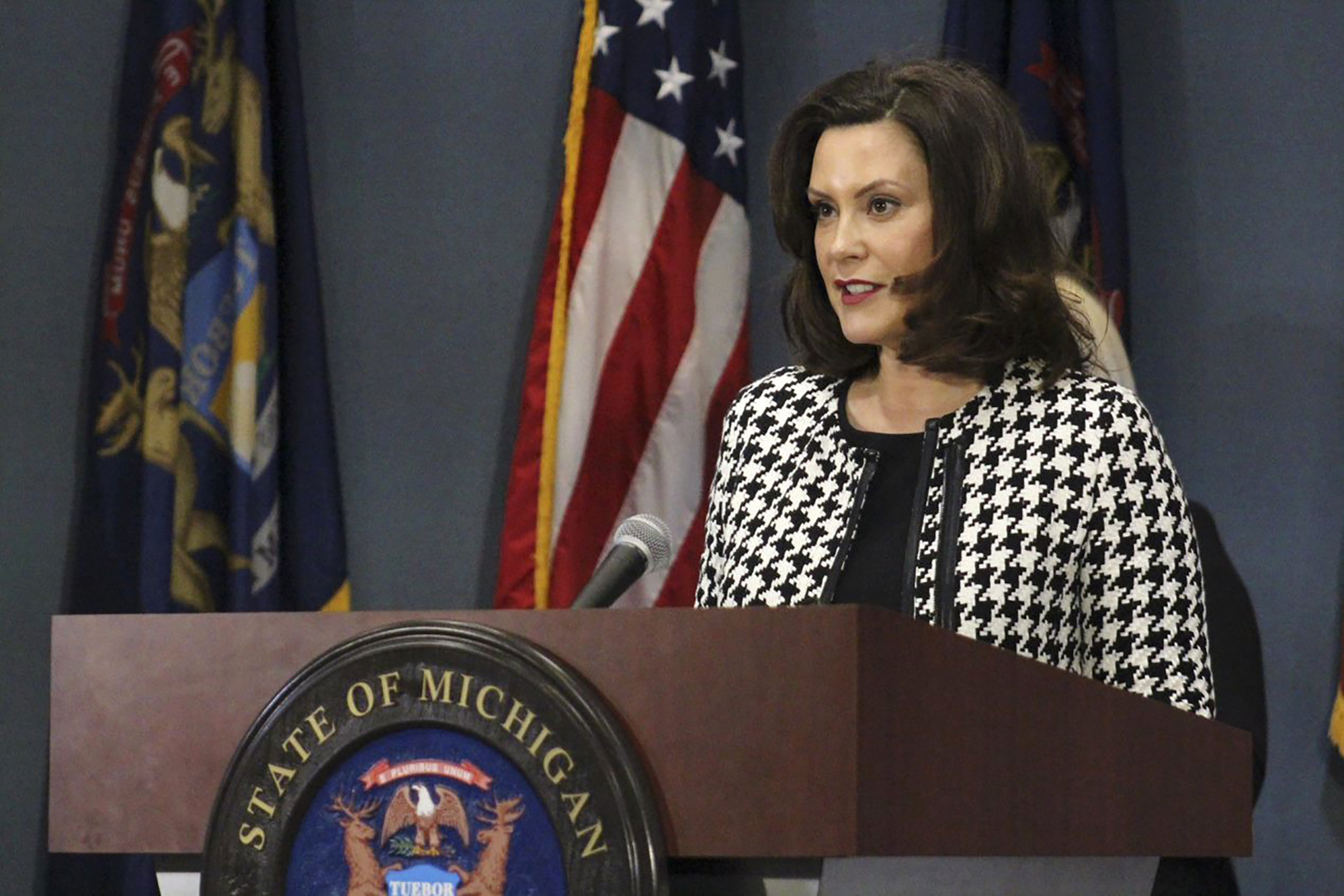 Michigan Governor Gretchen Whitmer.