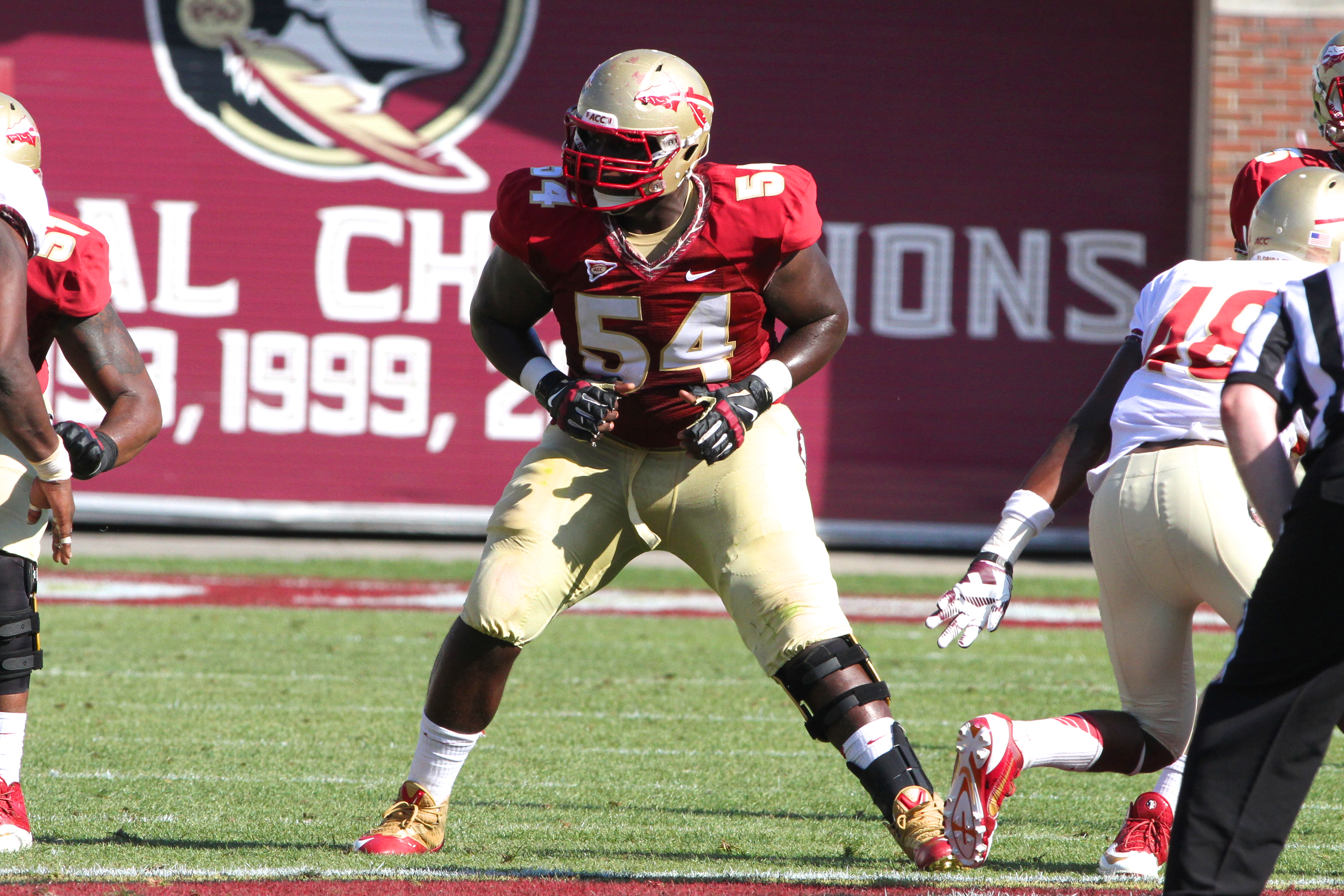 Tre’ Jackson played in 49 games for the Seminoles, starting 42.