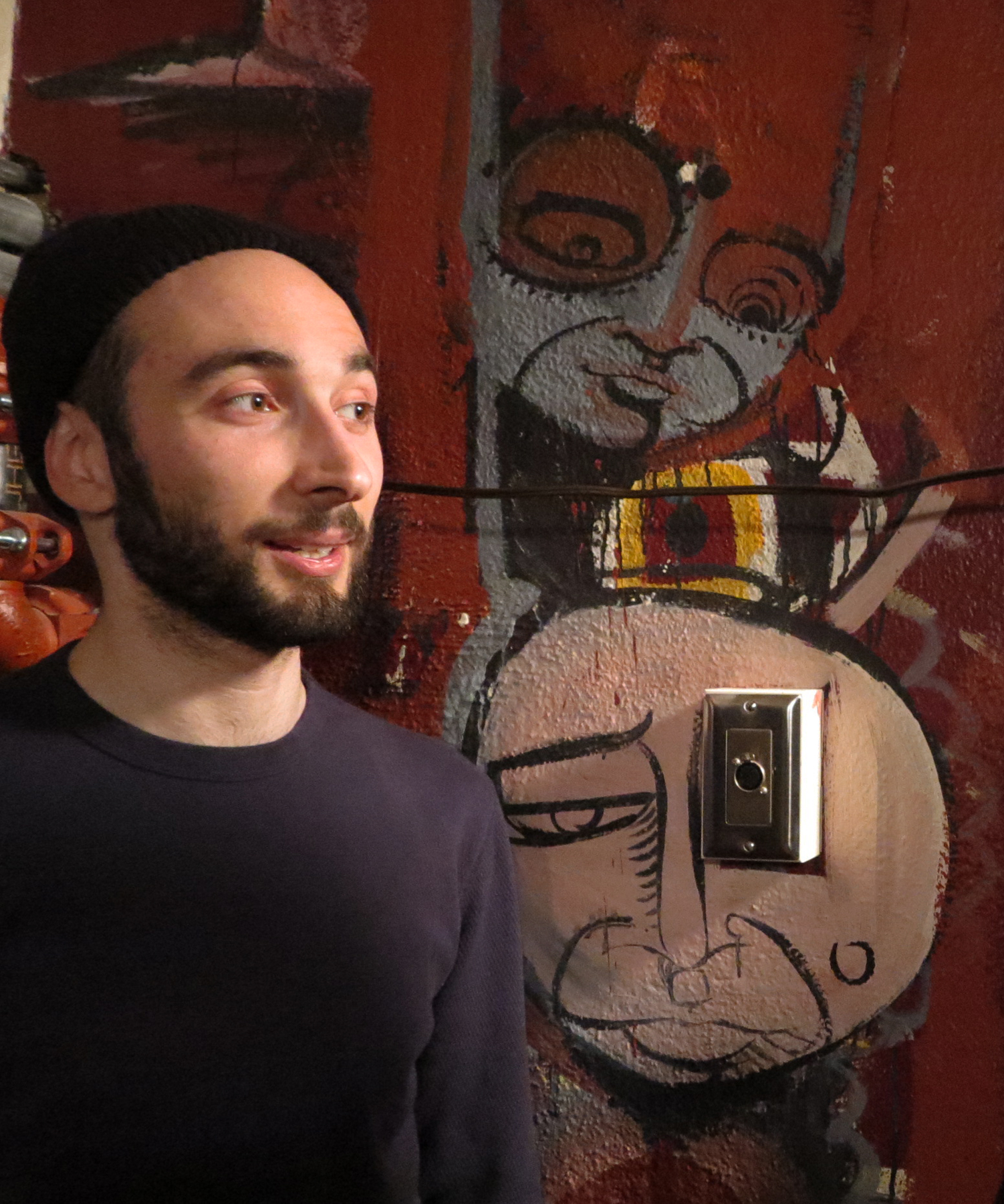 Chris LaVoie, one of five cast members in “pool (no water).”