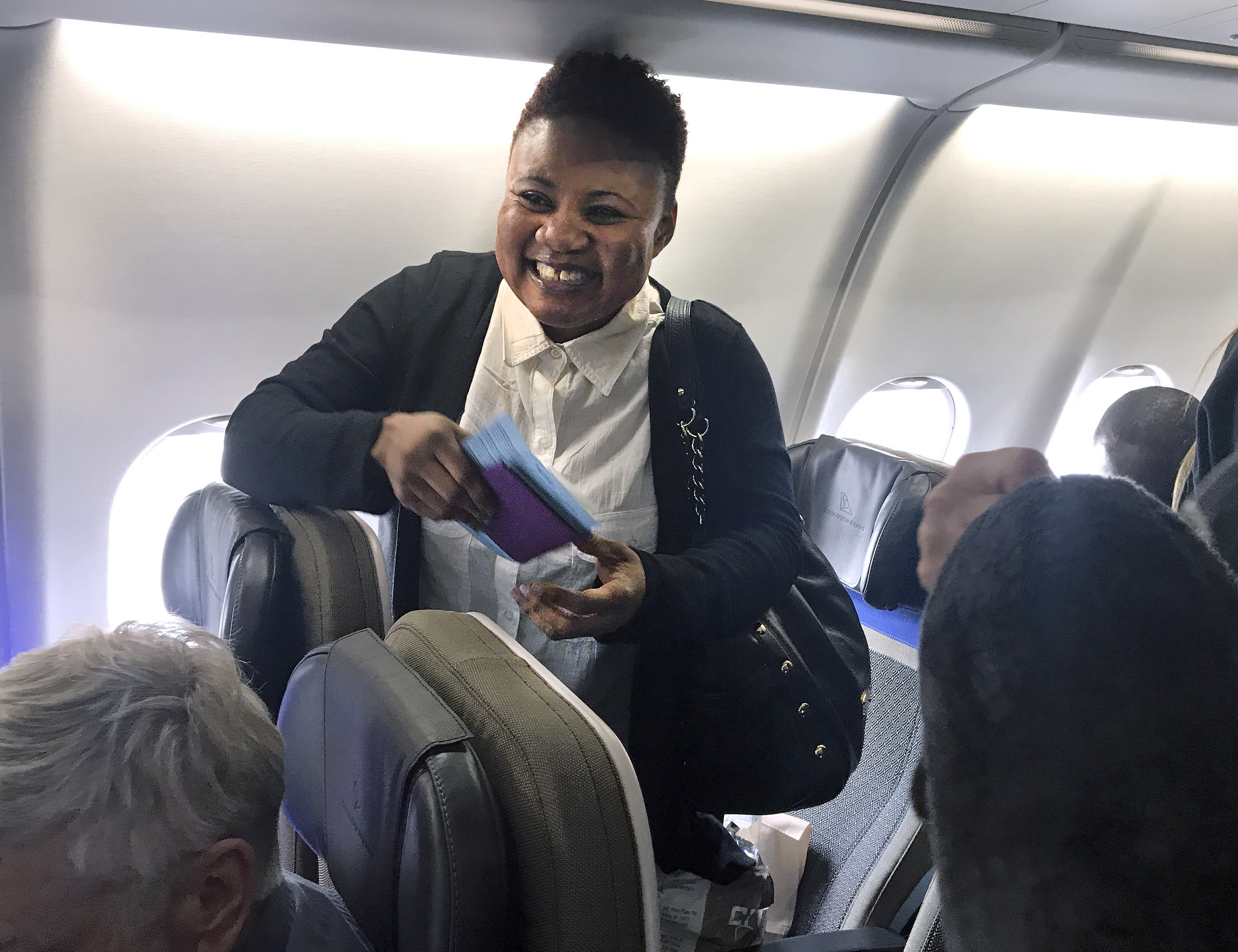 Sarpong was excited to be returning to Ghana after 12 years.