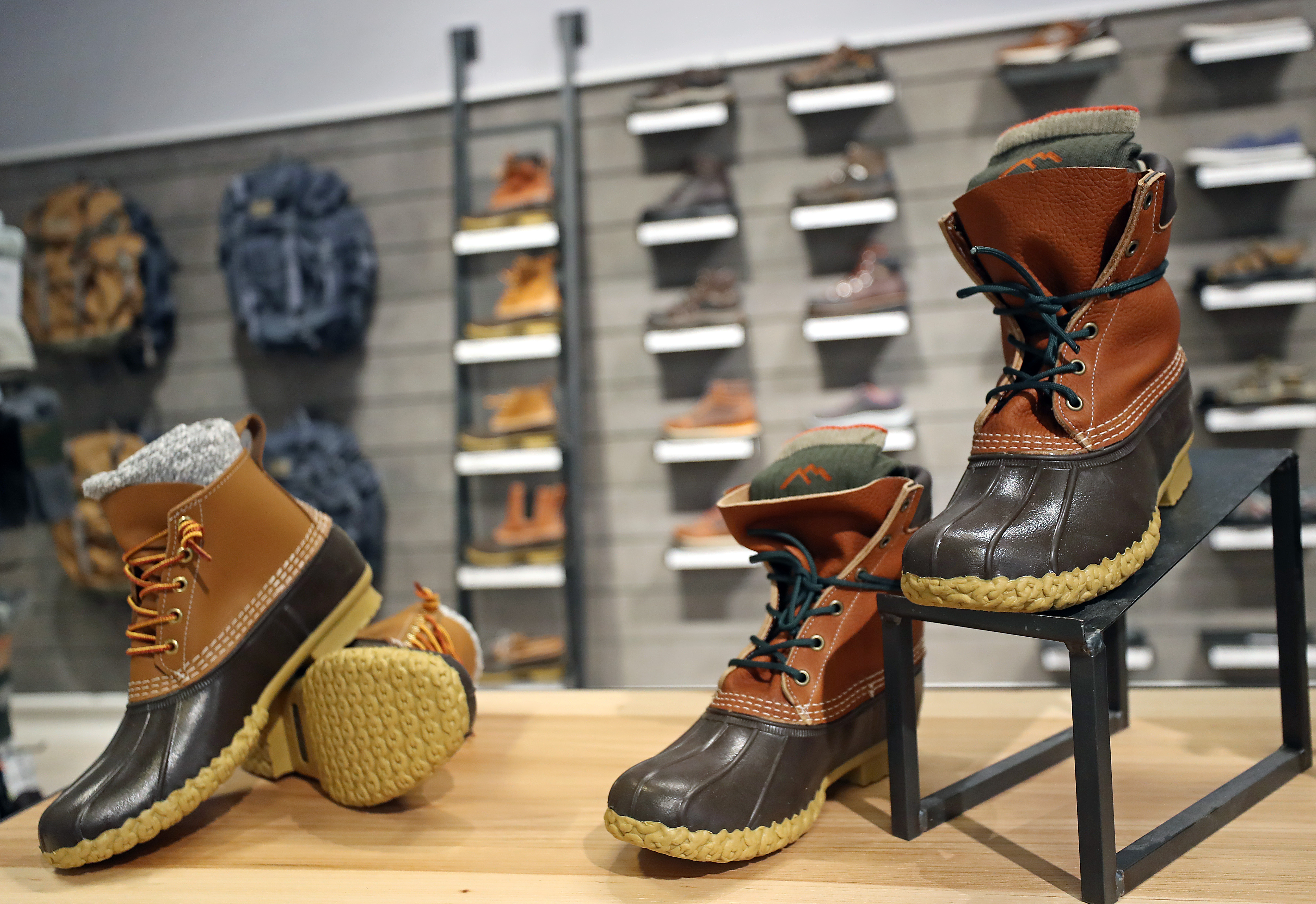 L. L. Bean store in the Seaport District.