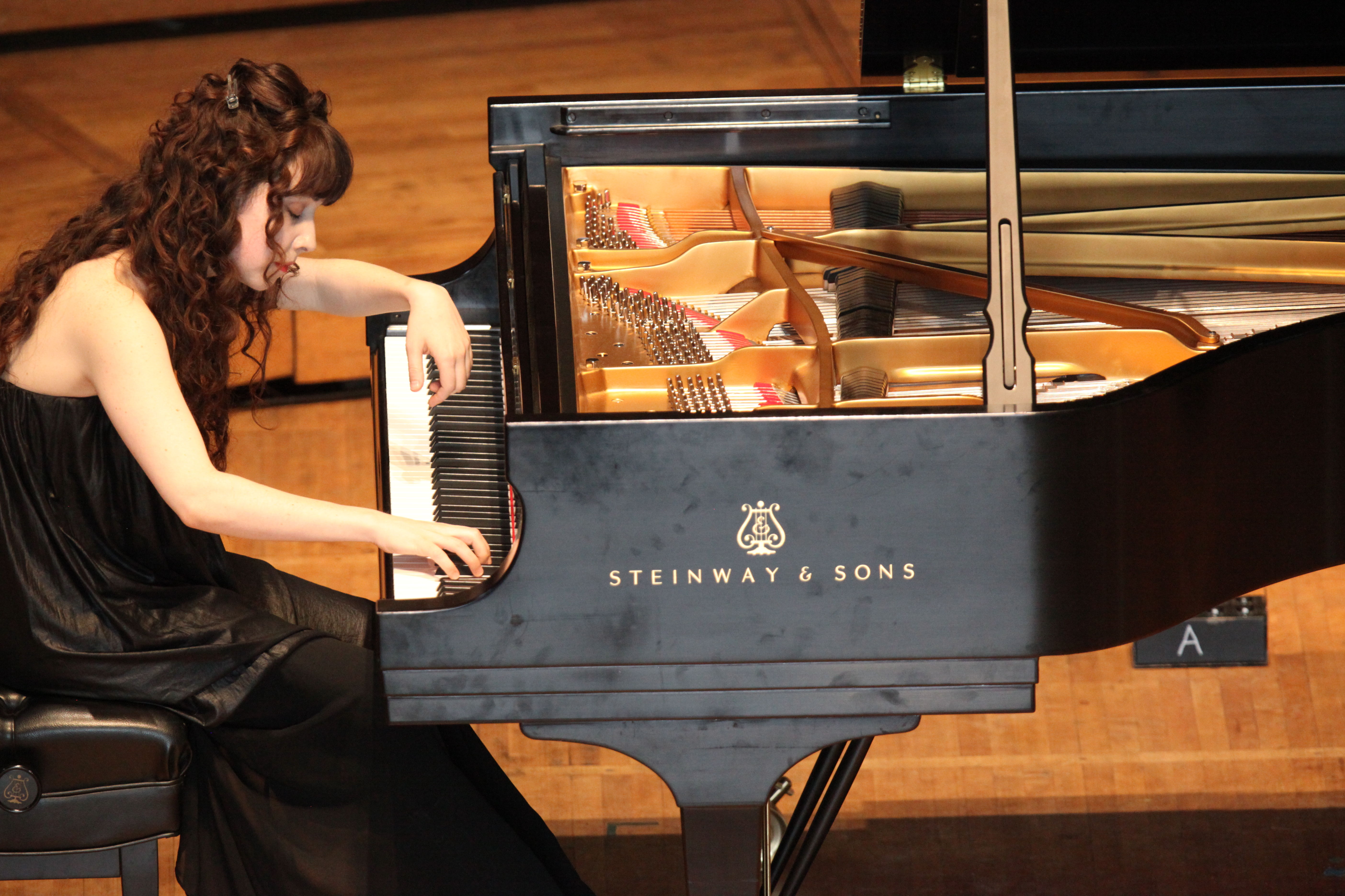 Katherine Dowling performing Saturday.
