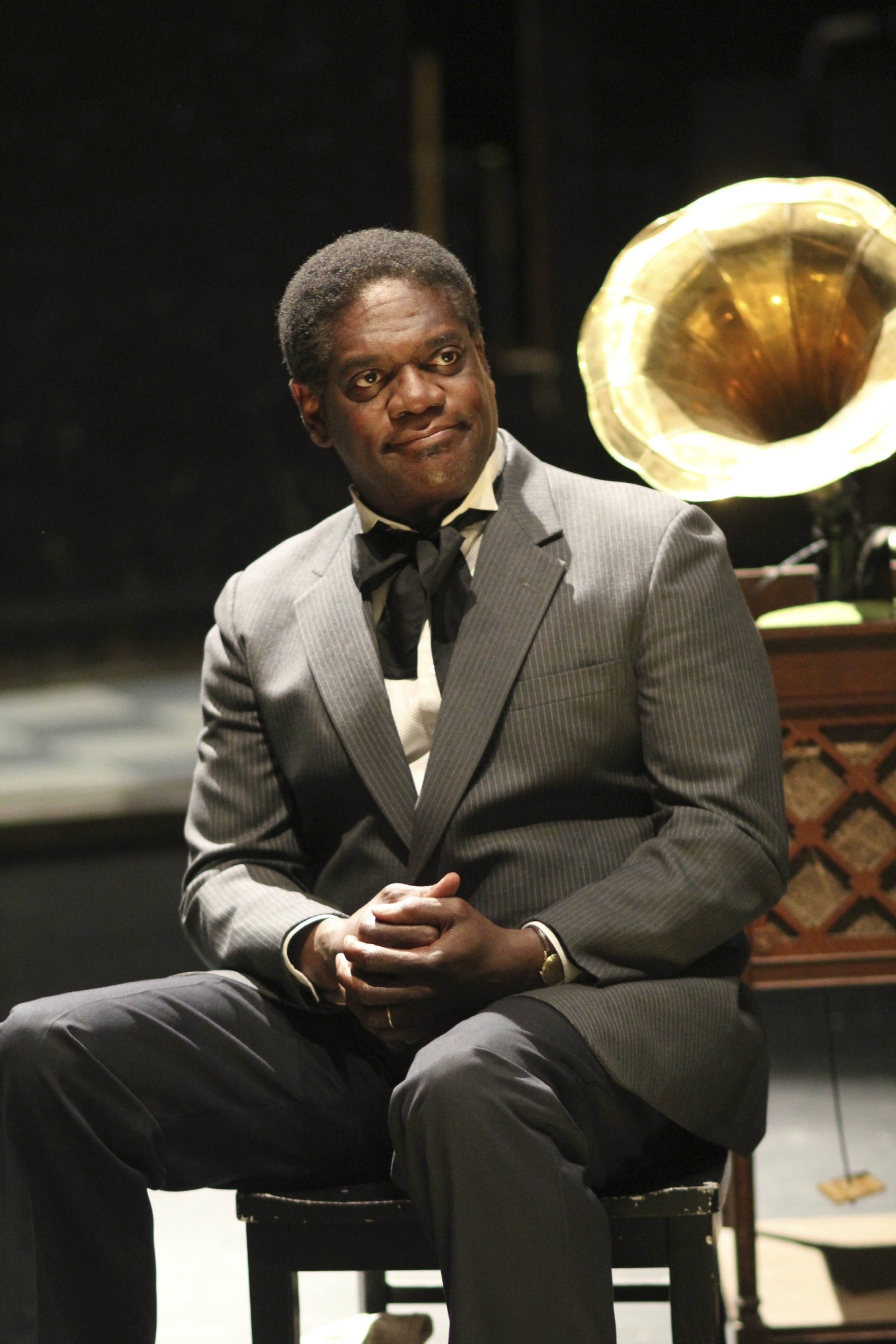 Johnny Lee Davenport plays Ernest Hogan, a man who wrote a hugely popular song then came to regret it at the turn of the 20th century.