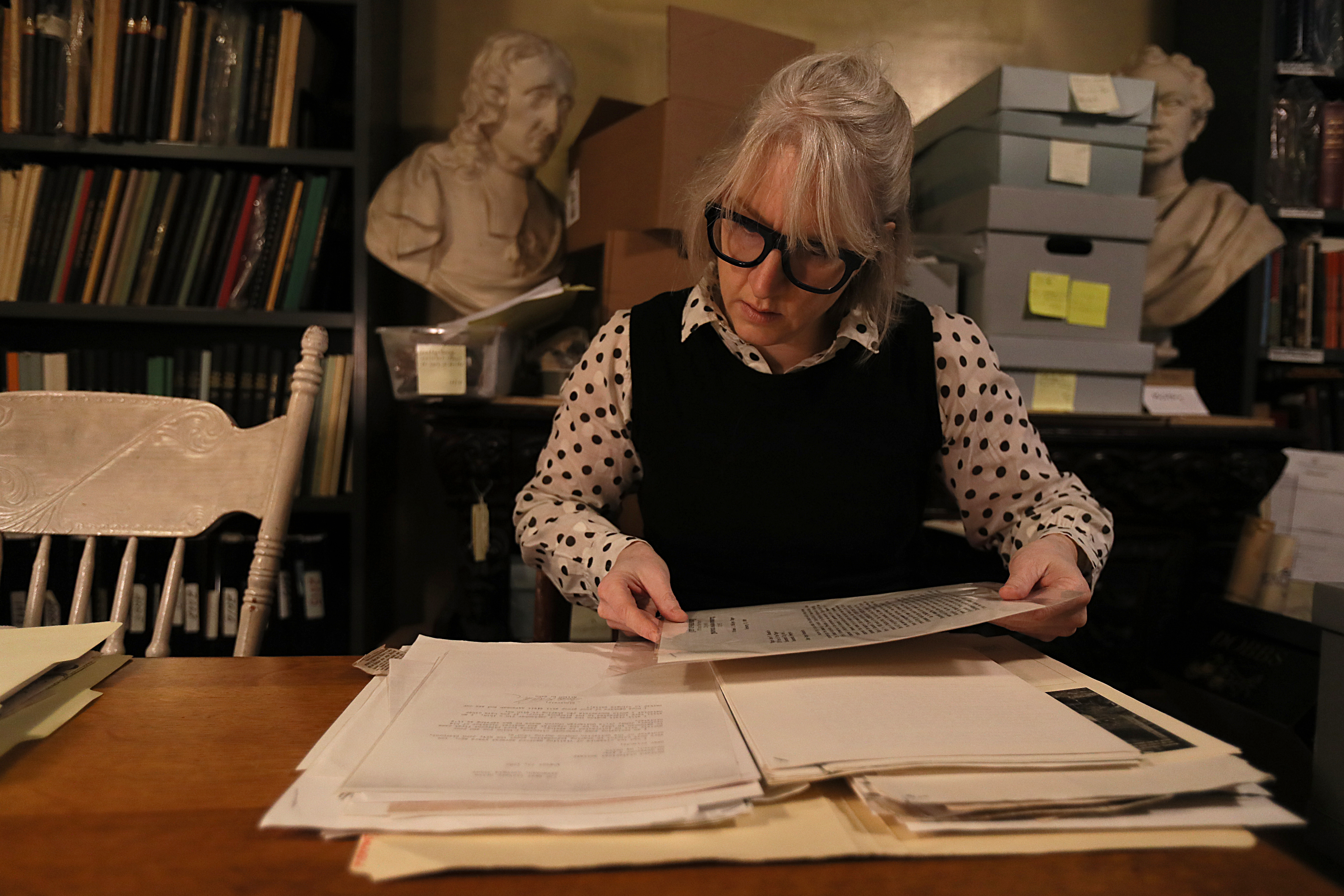 Kyna Hamill, a volunteer at the Medford Historical Society and Museum, has been doing research on the oft-repeated tale that Jingle Bells was written in Medford.